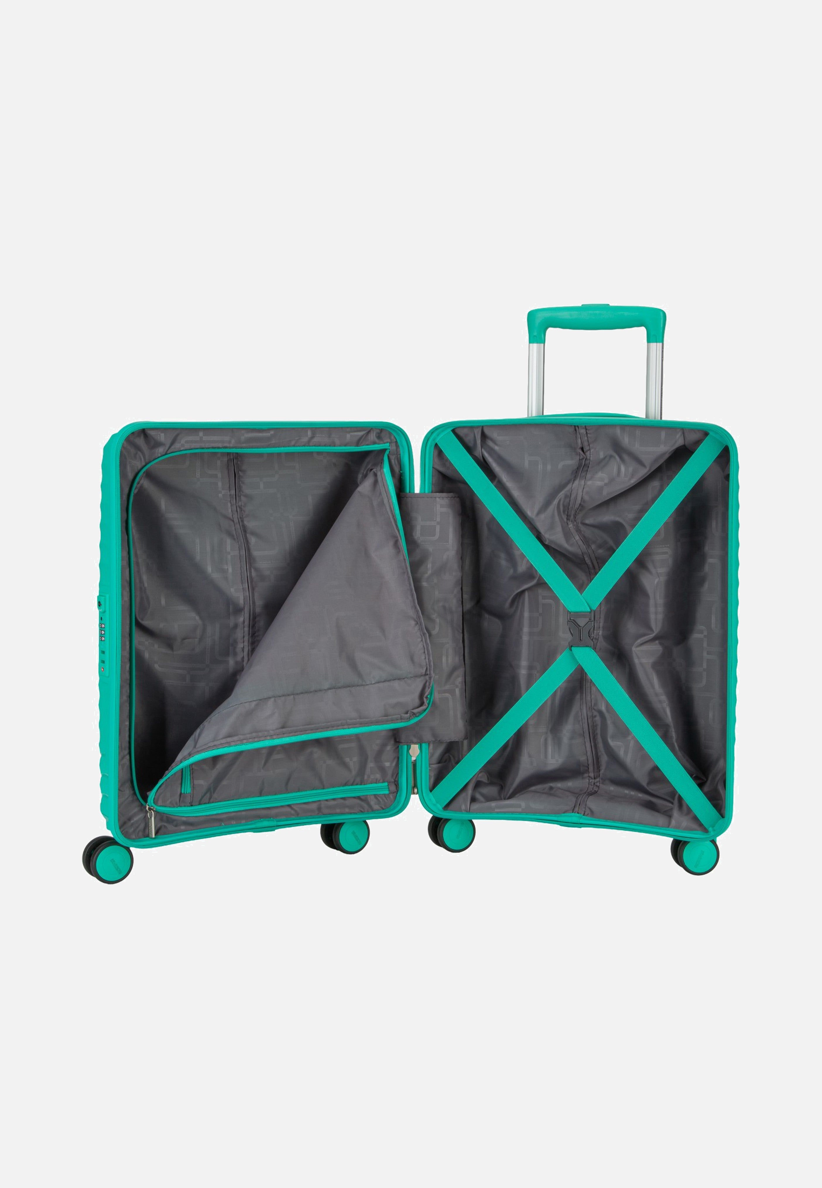 American Tourister Diablast Spinner 55/20 Cyber Aqua Suitcase