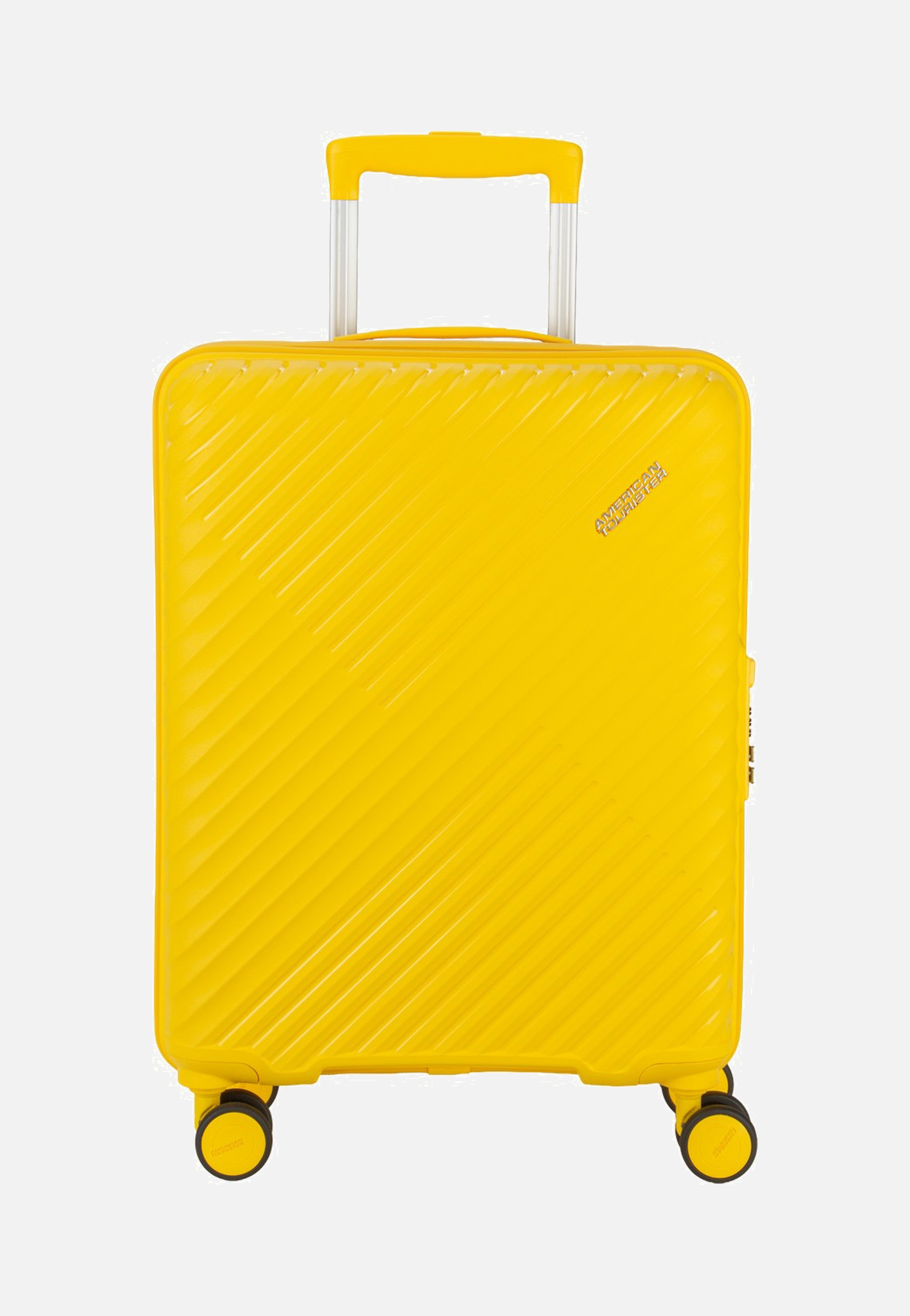 American Tourister Diablast Spinner 55/20 Digital Yellow Suitcase