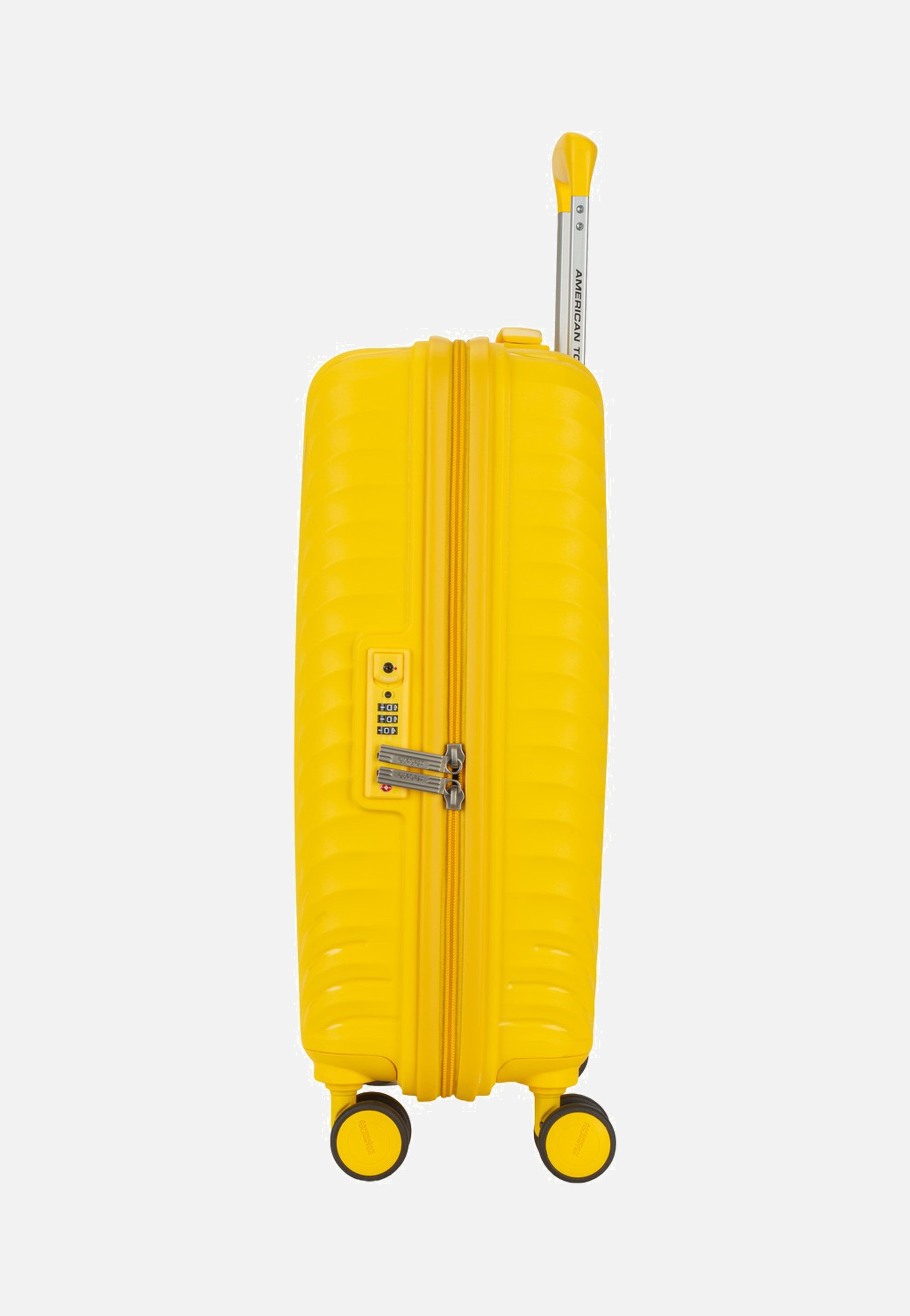 American Tourister Diablast Spinner 55/20 Digital Yellow Suitcase
