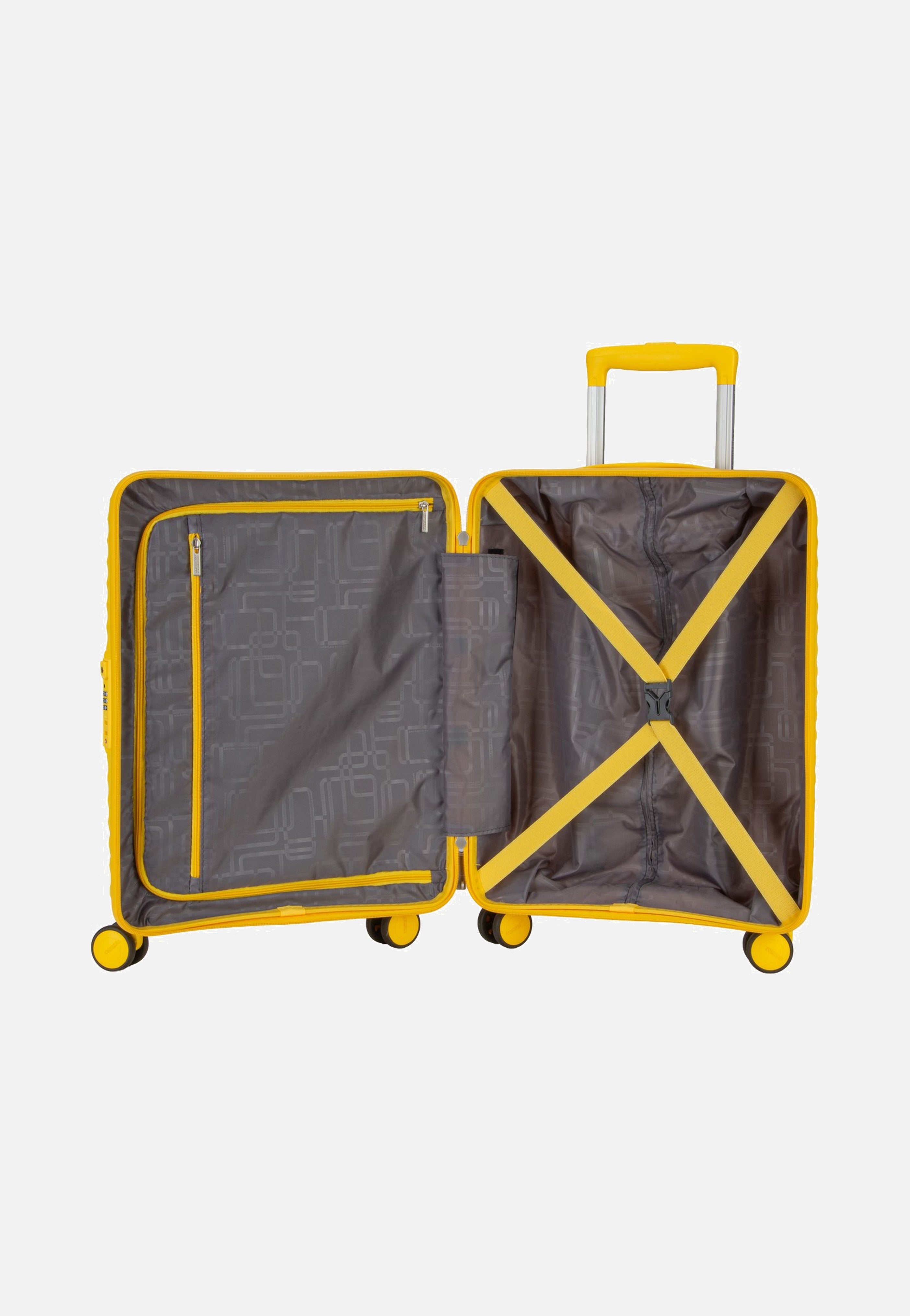 American Tourister Diablast Spinner 55/20 Digital Yellow Suitcase