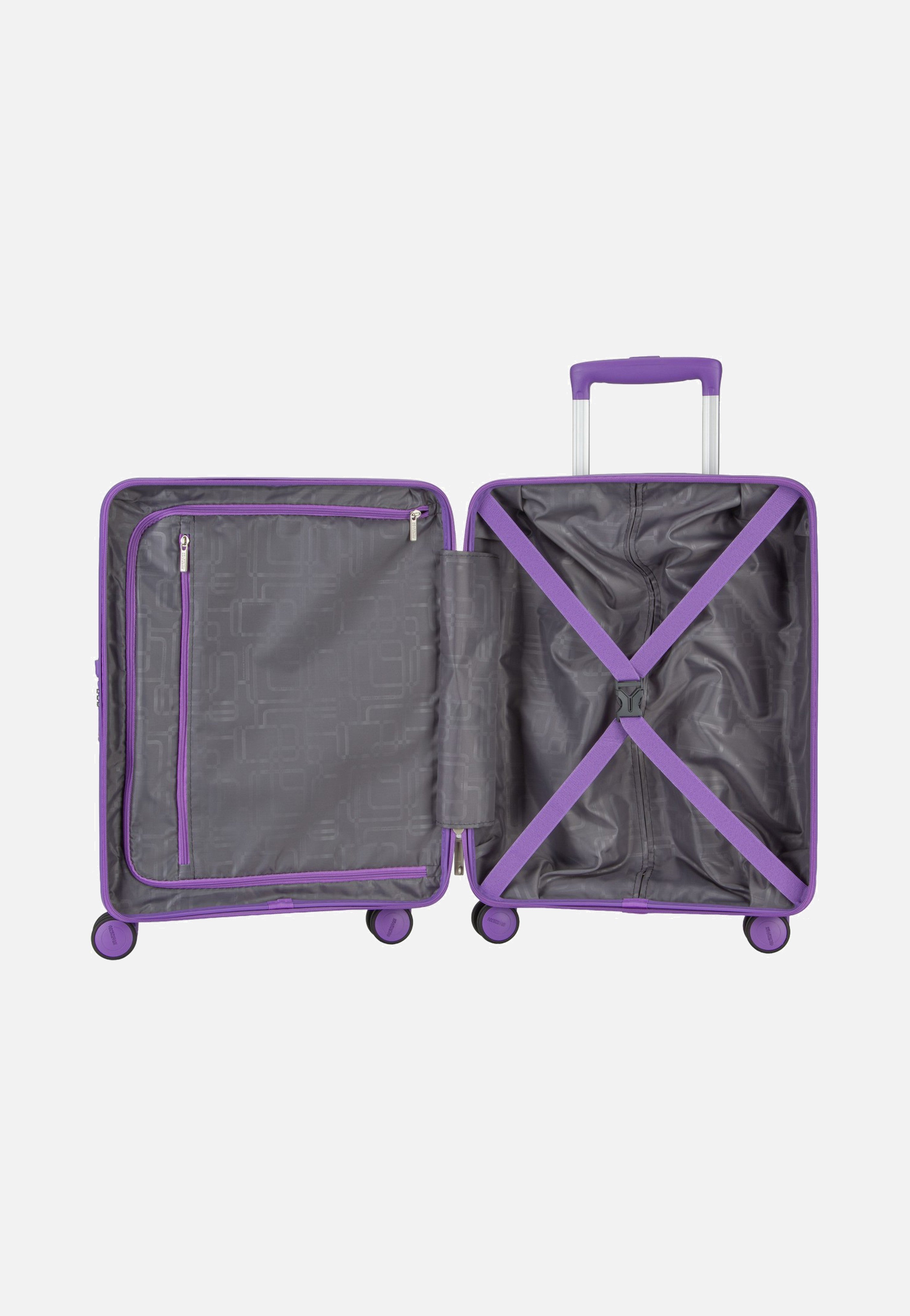 American Tourister Diablast Spinner 55/20 Purple Pulse Suitcase