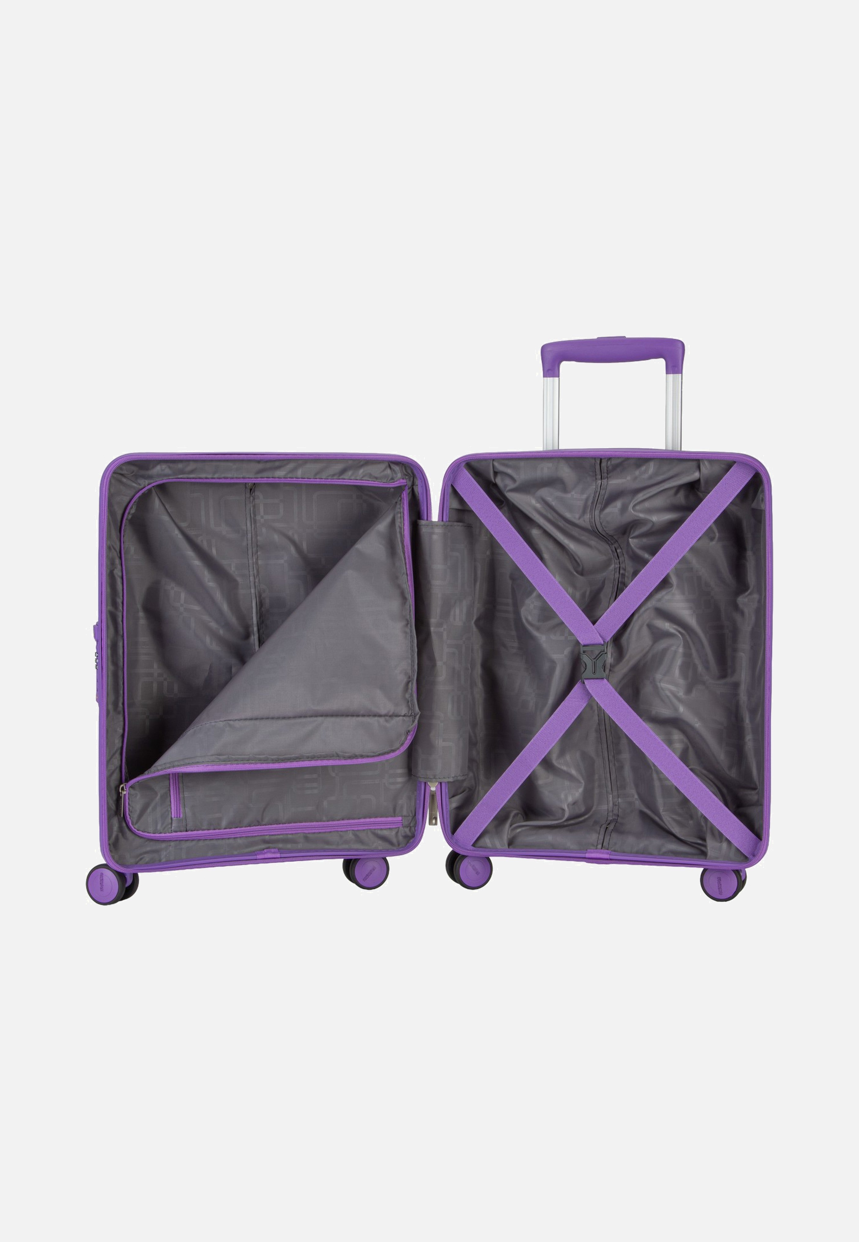 American Tourister Diablast Spinner 55/20 Purple Pulse Suitcase