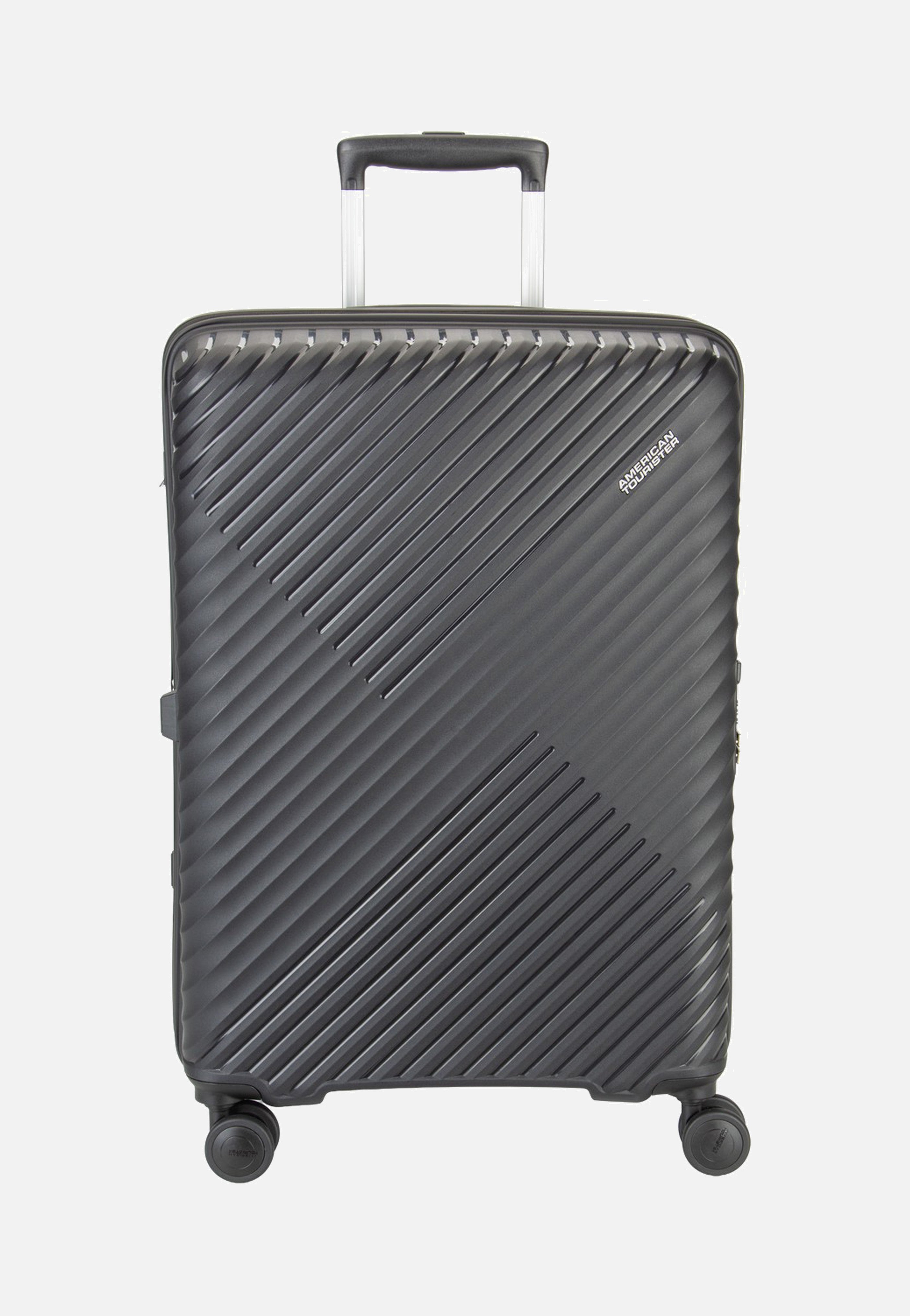 American Tourister Diablast Spinner 68/25 Exp Black Code Suitcase