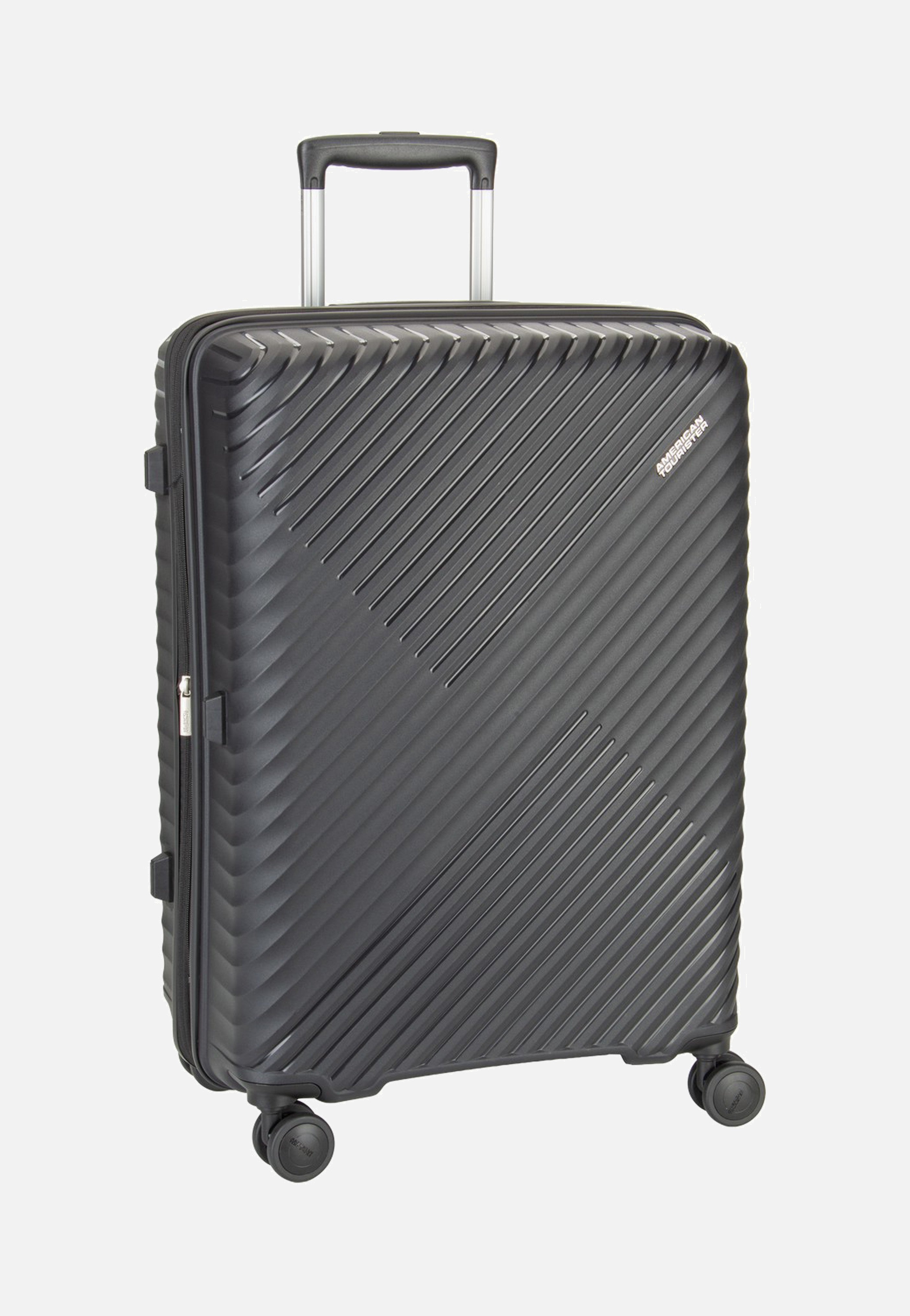 American Tourister Diablast Spinner 68/25 Exp Black Code Suitcase