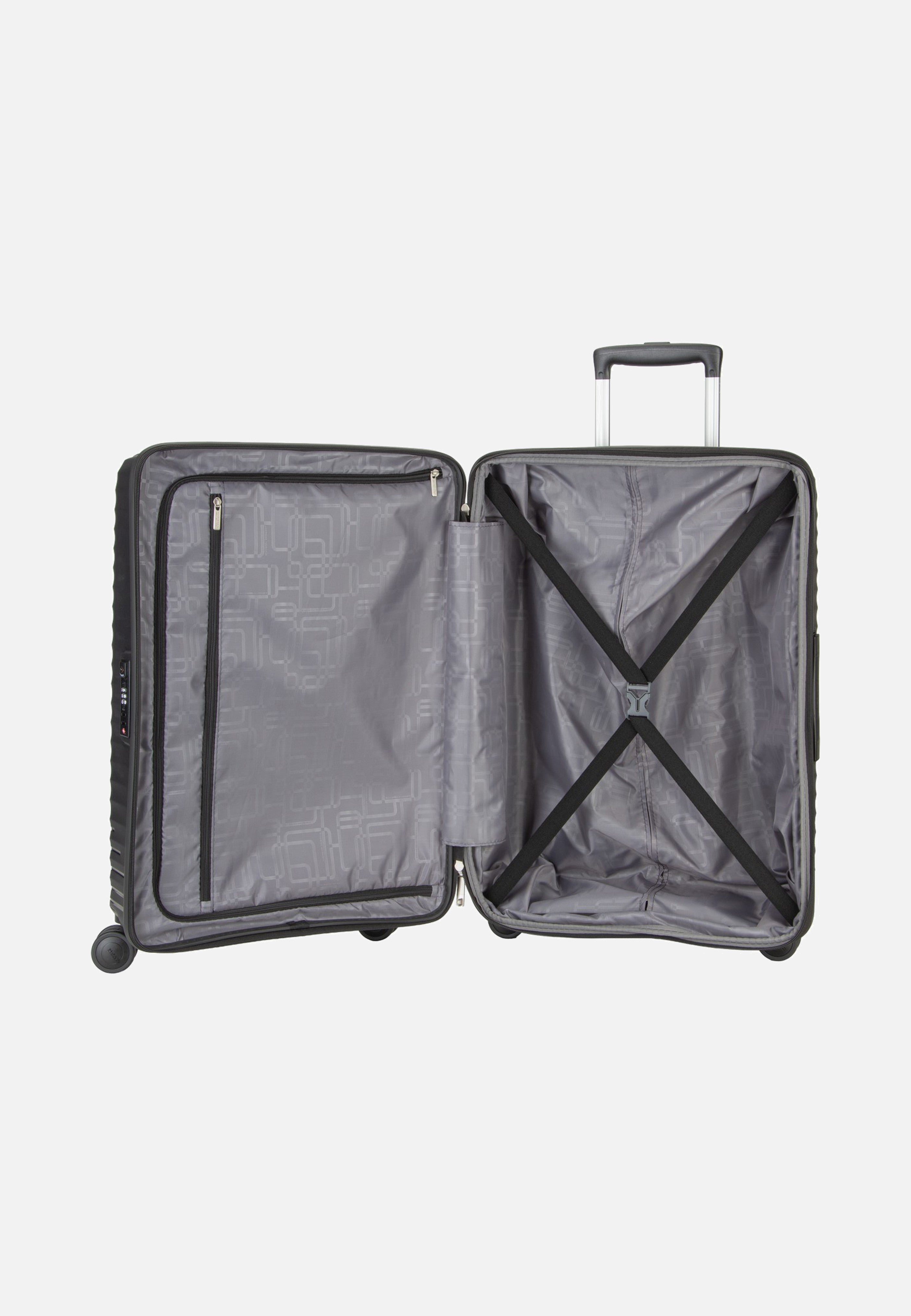 American Tourister Diablast Spinner 68/25 Exp Black Code Suitcase