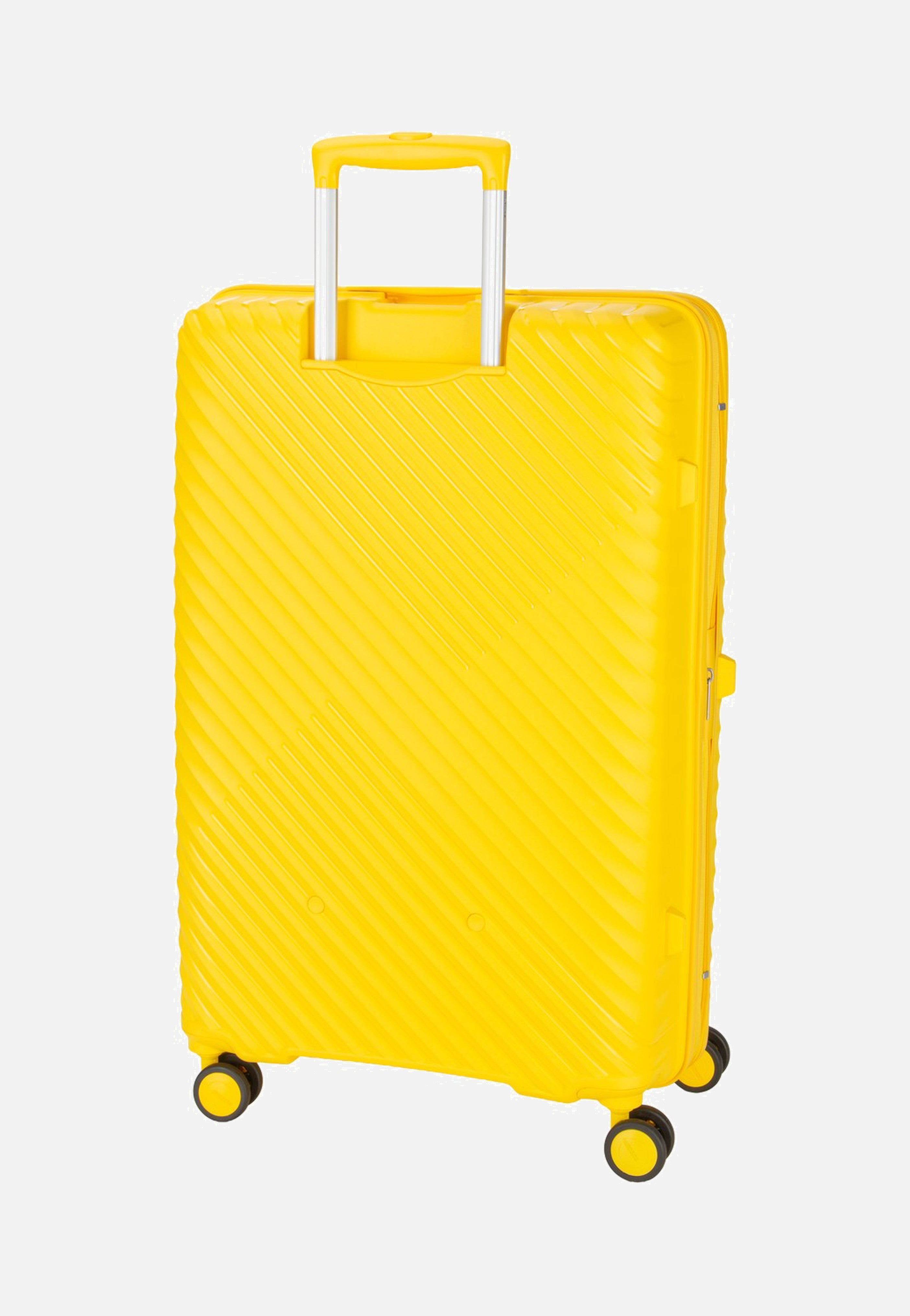 American Tourister Diablast Spinner 77/28 Exp Digital Yellow Suitcase