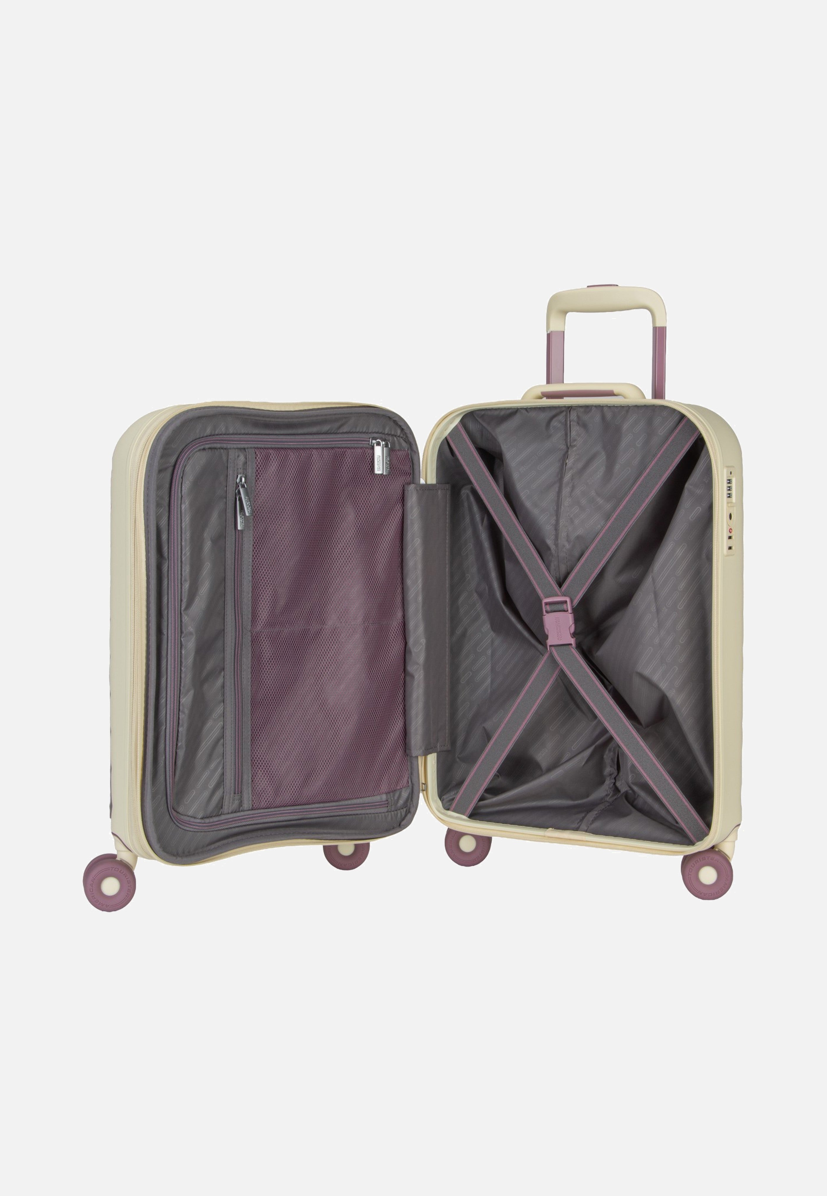 American Tourister Neovibe Spinner 55/20 Exp Summer Sand Suitcase
