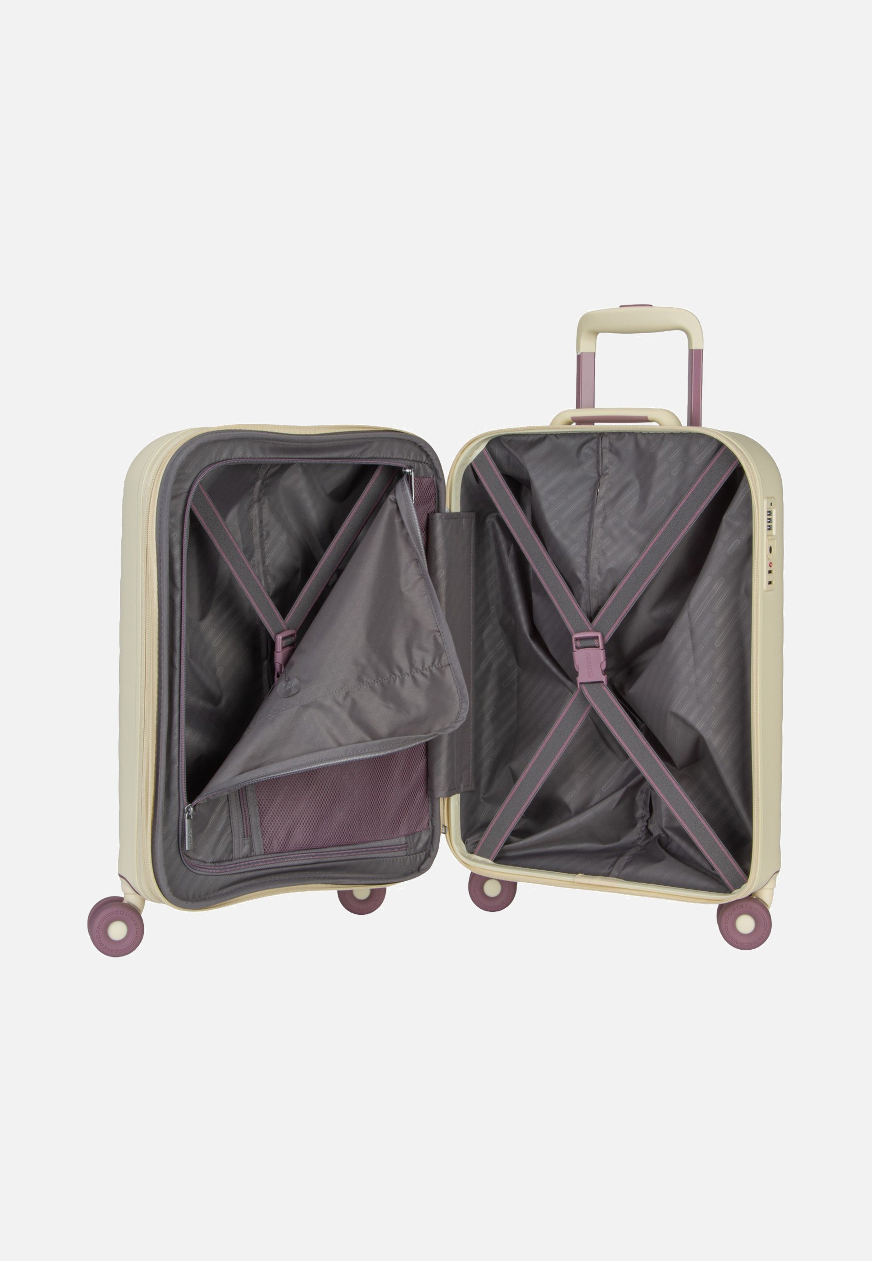 American Tourister Neovibe Spinner 55/20 Exp Summer Sand Suitcase