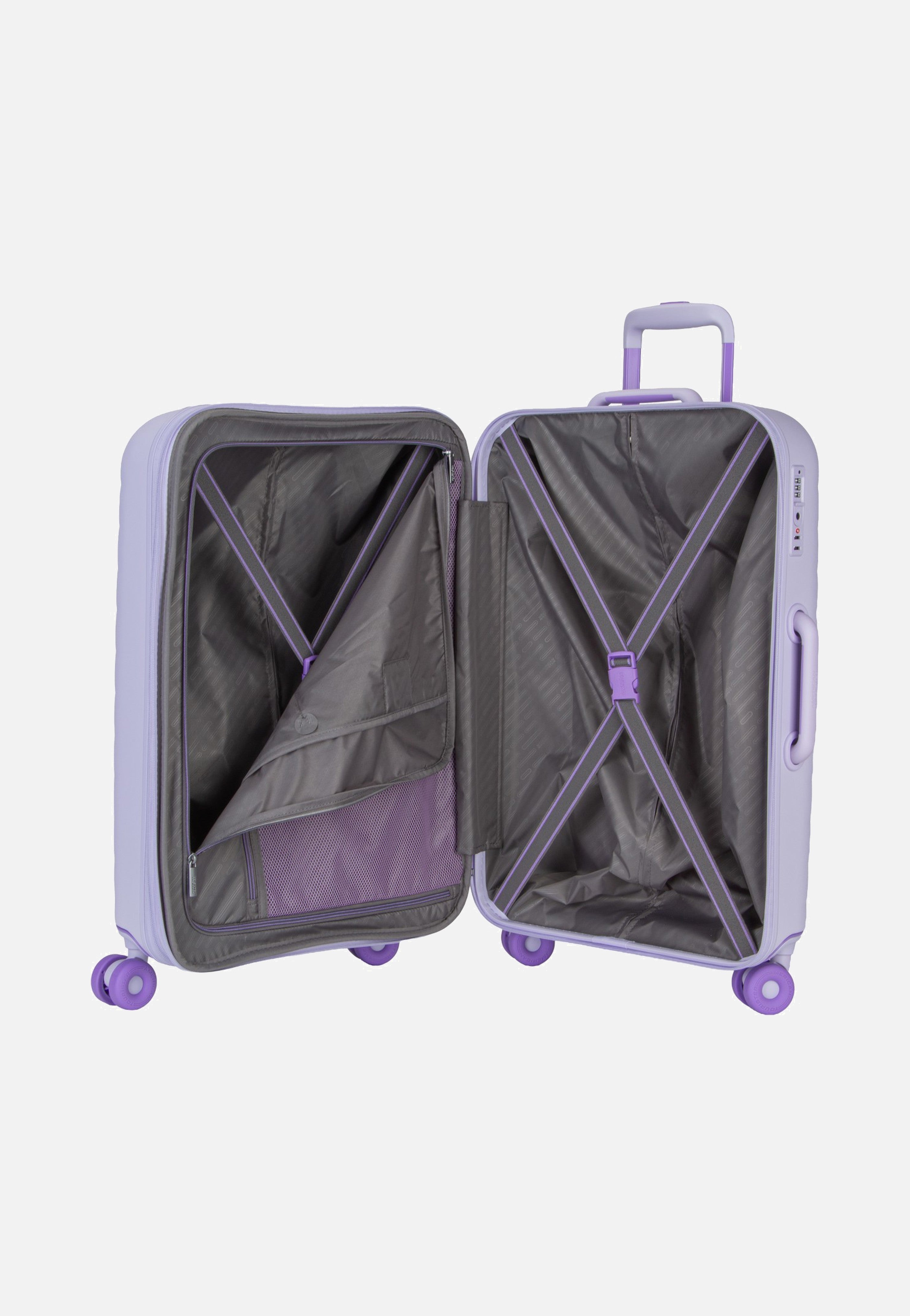 American Tourister Neovibe Spinner 67/24 Exp Fresh Lilac Suitcase