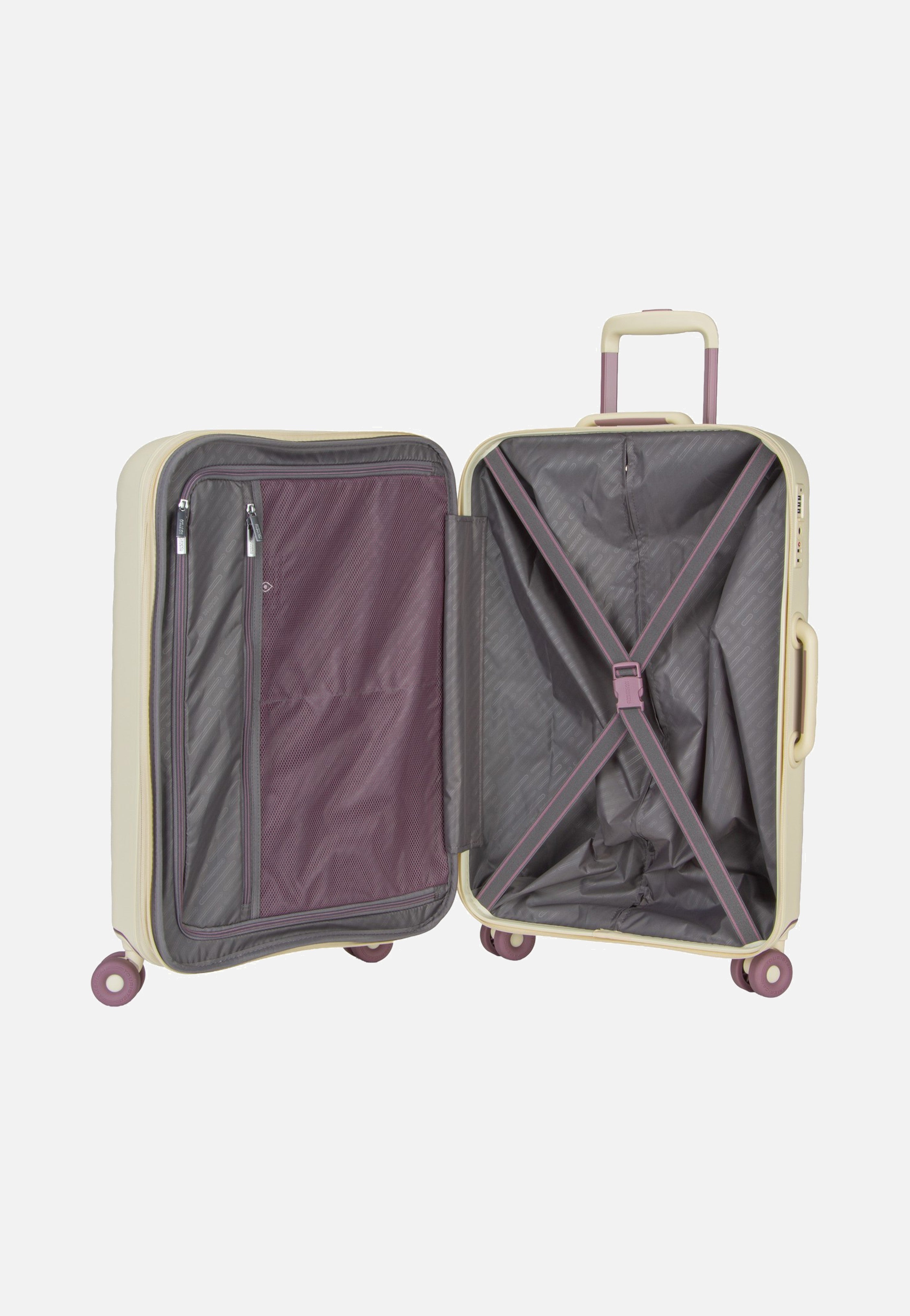 American Tourister Neovibe Spinner 67/24 Exp Summer Sand Suitcase