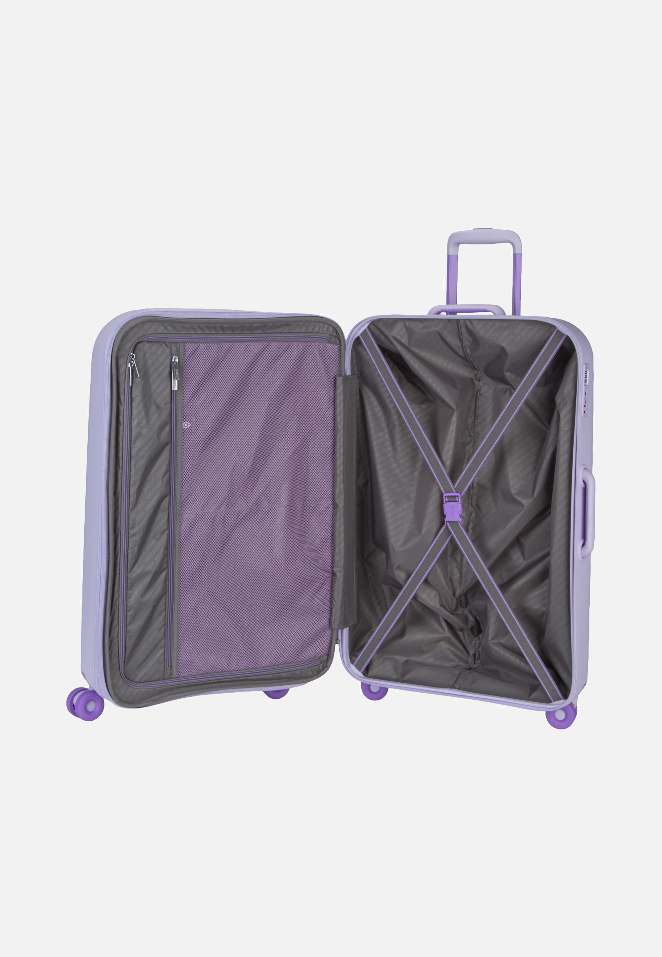 American Tourister Neovibe Spinner 78/29 Exp Fresh Lilac Suitcase