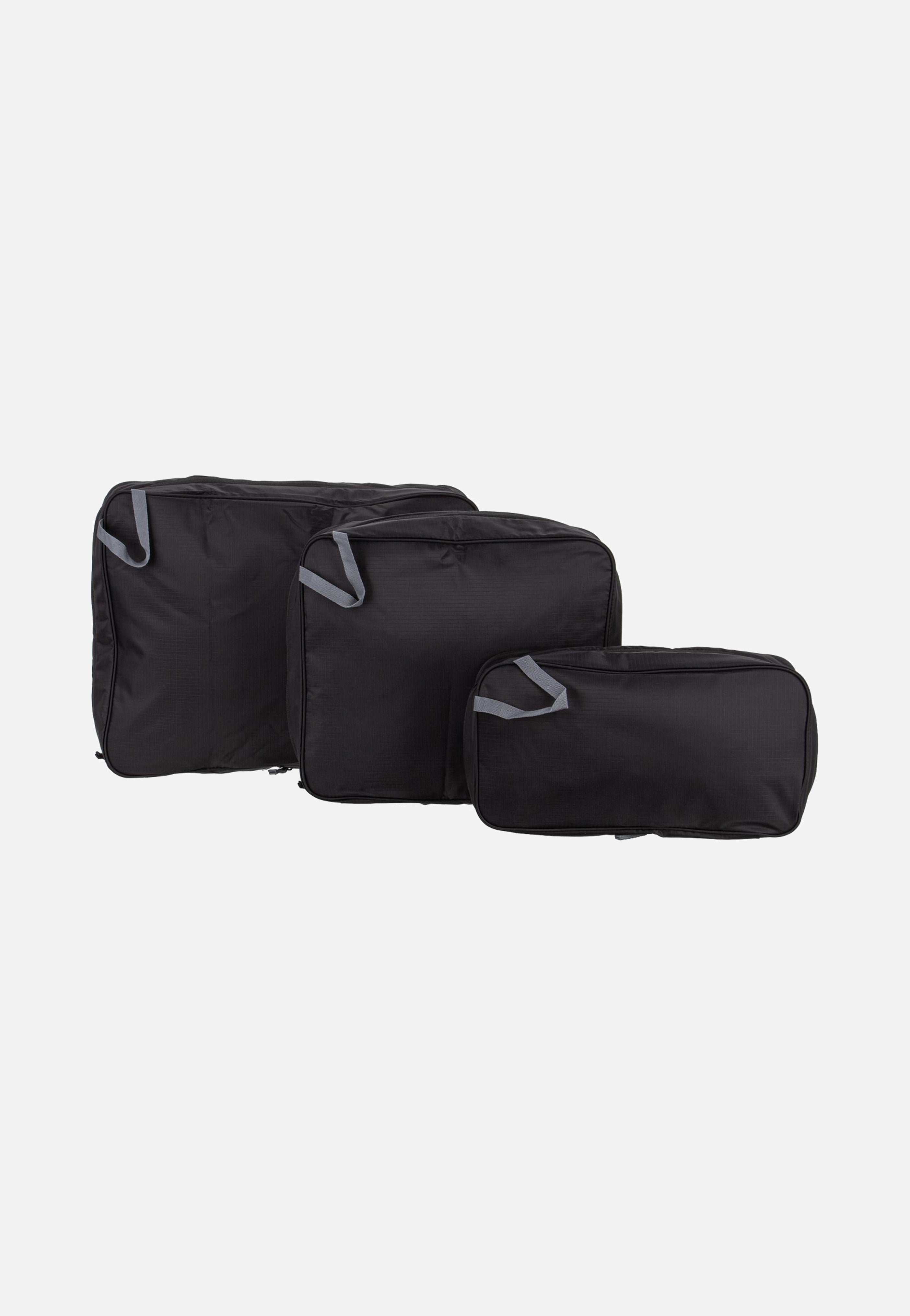 American Tourister Packing Cubes S/M/L Black/Grey Packing Cubes