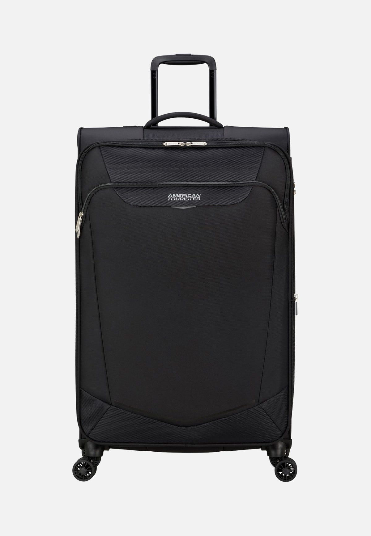 American Tourister Summerride Spinner L Exp TSA Black Suitcase