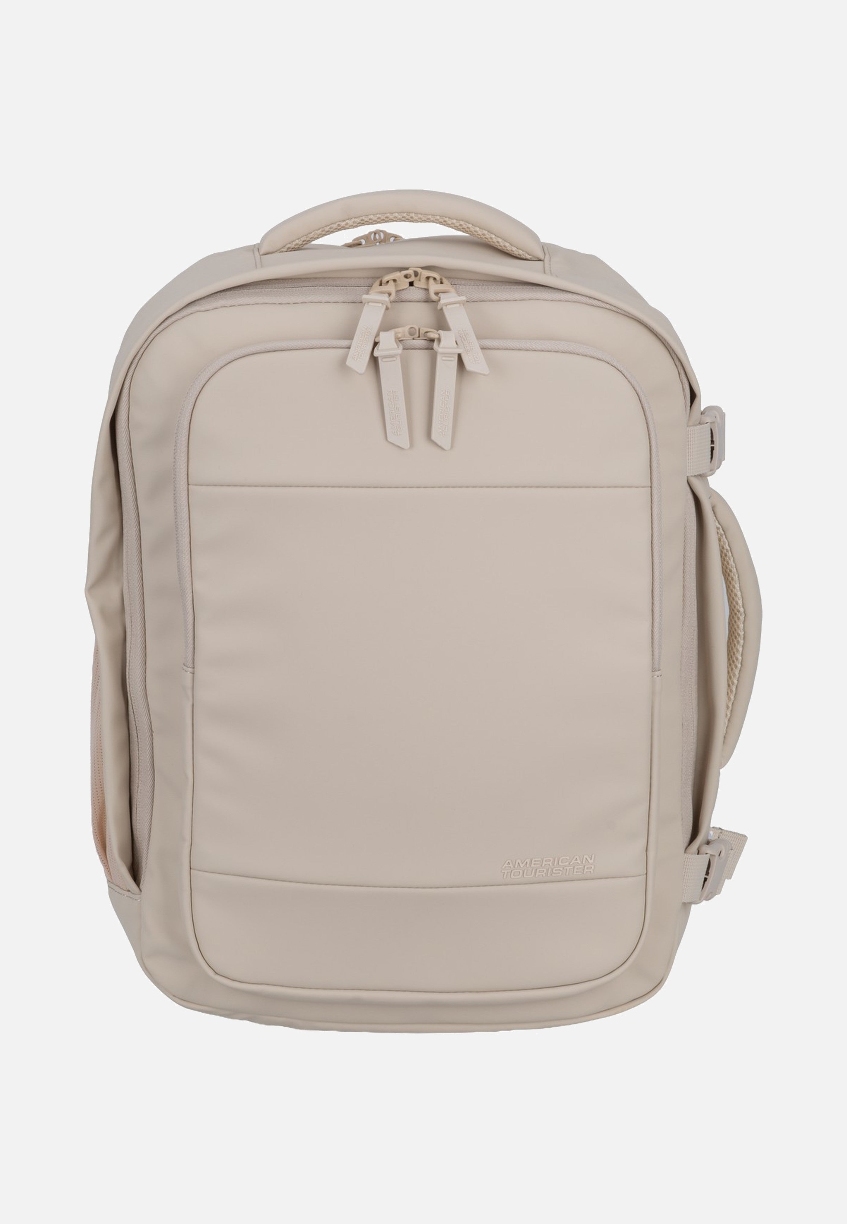 American Tourister Take2Cabin Casual Ms Mono Beige Backpack
