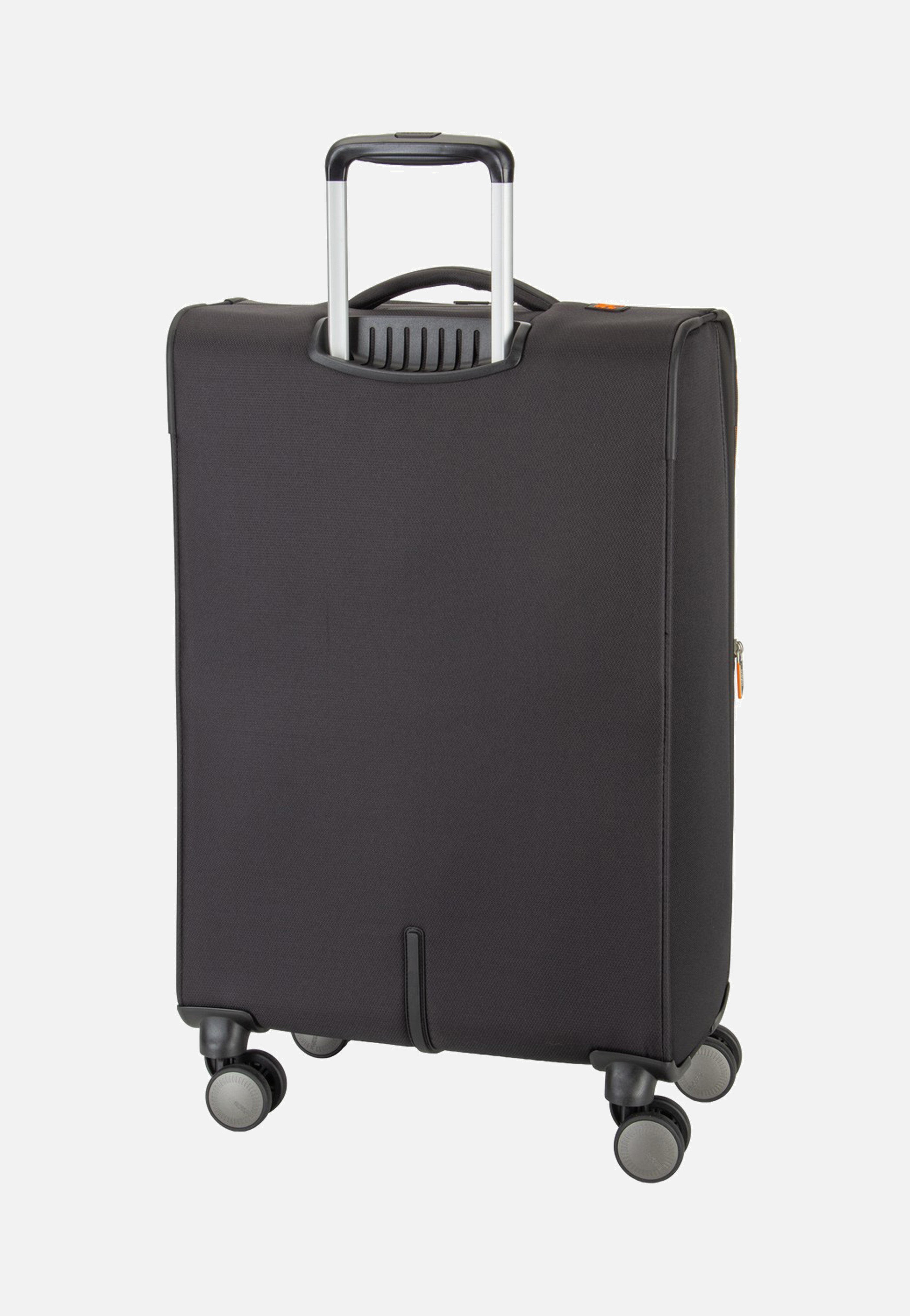 American Tourister Wanderlite Spinner M Exp Shadow Black Suitcase