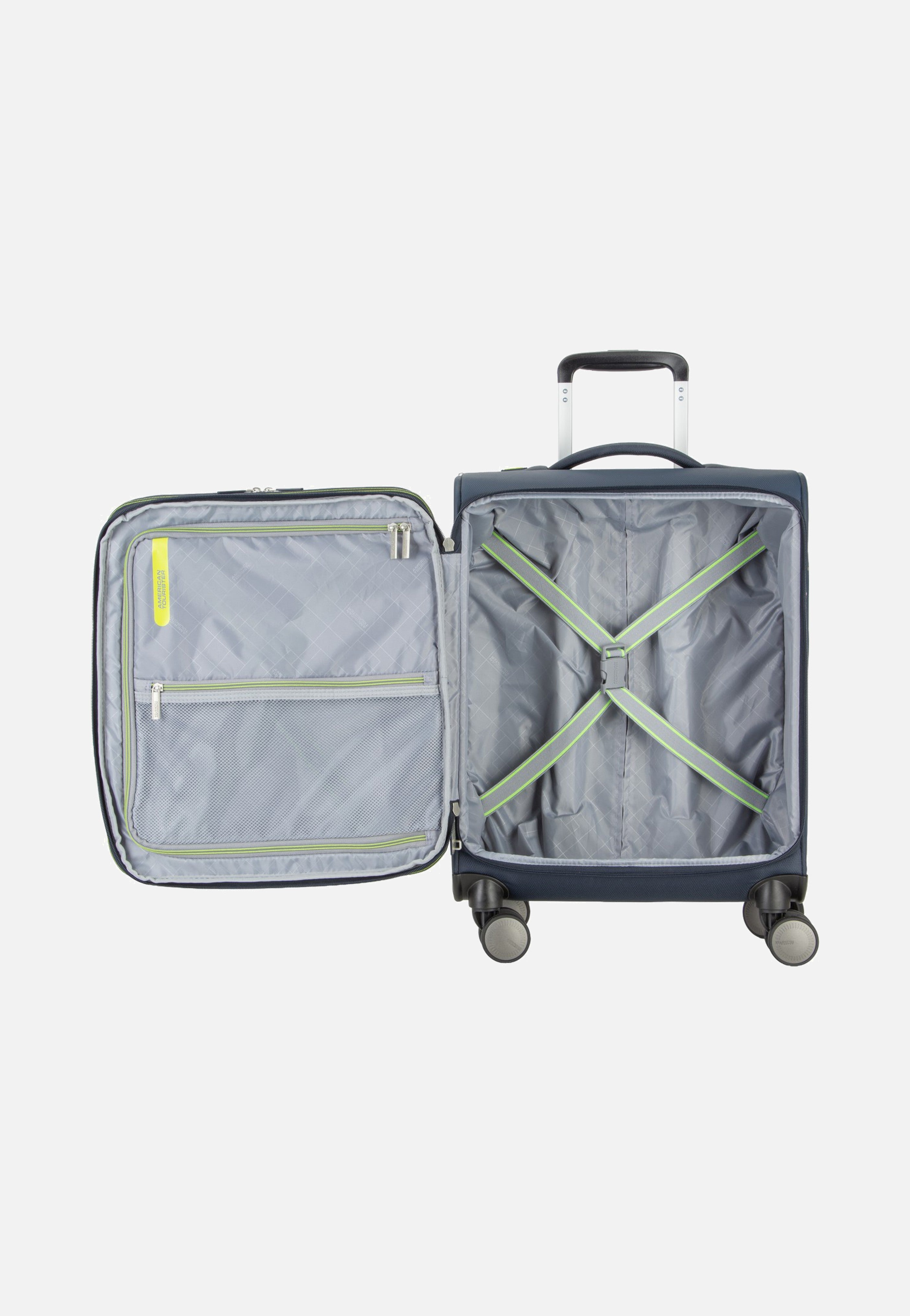 American Tourister Wanderlite Spinner S Exp Dark Navy Suitcase