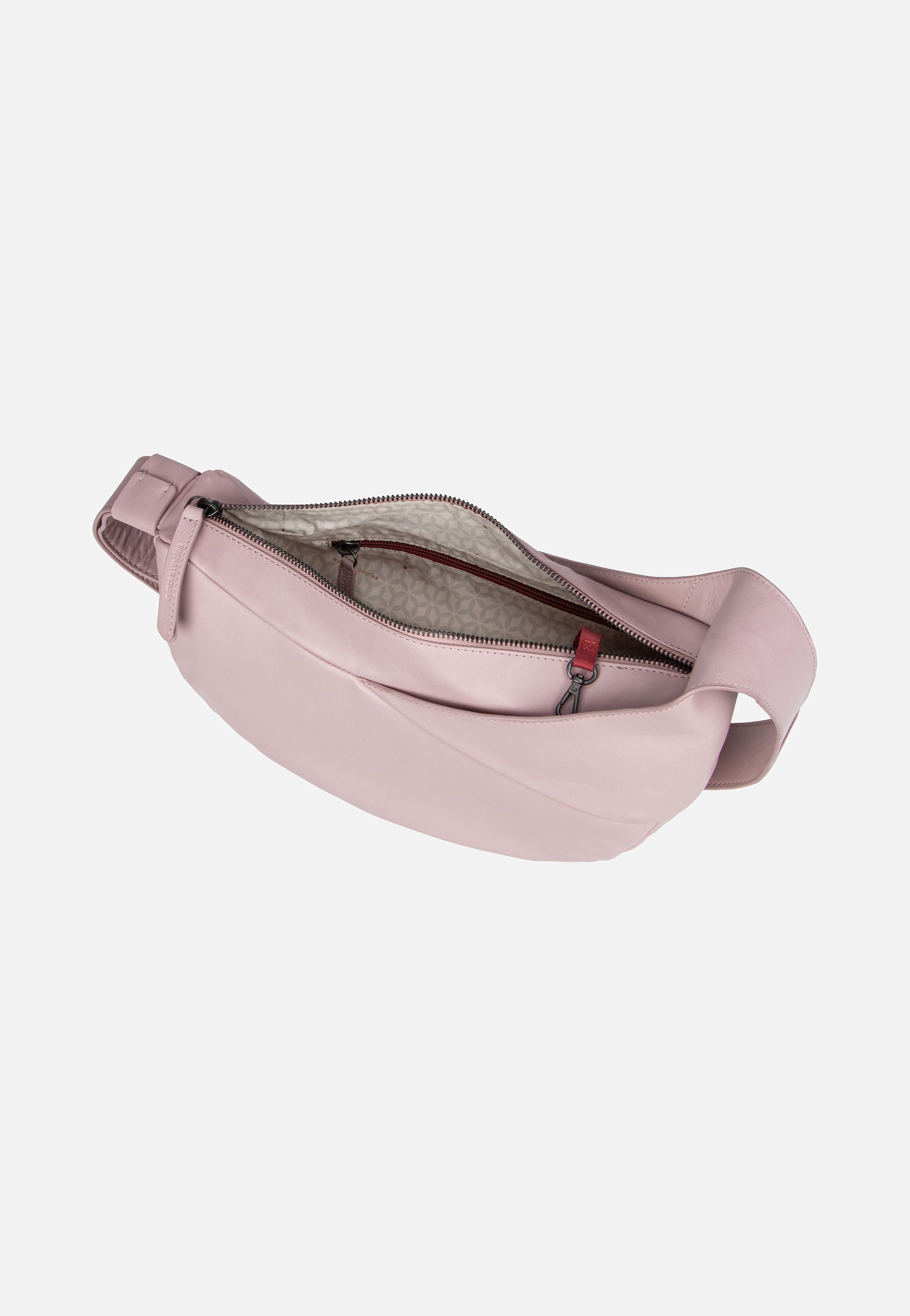 aunts & uncles Bee Balm Cosmetic Pink Shoulder Bag