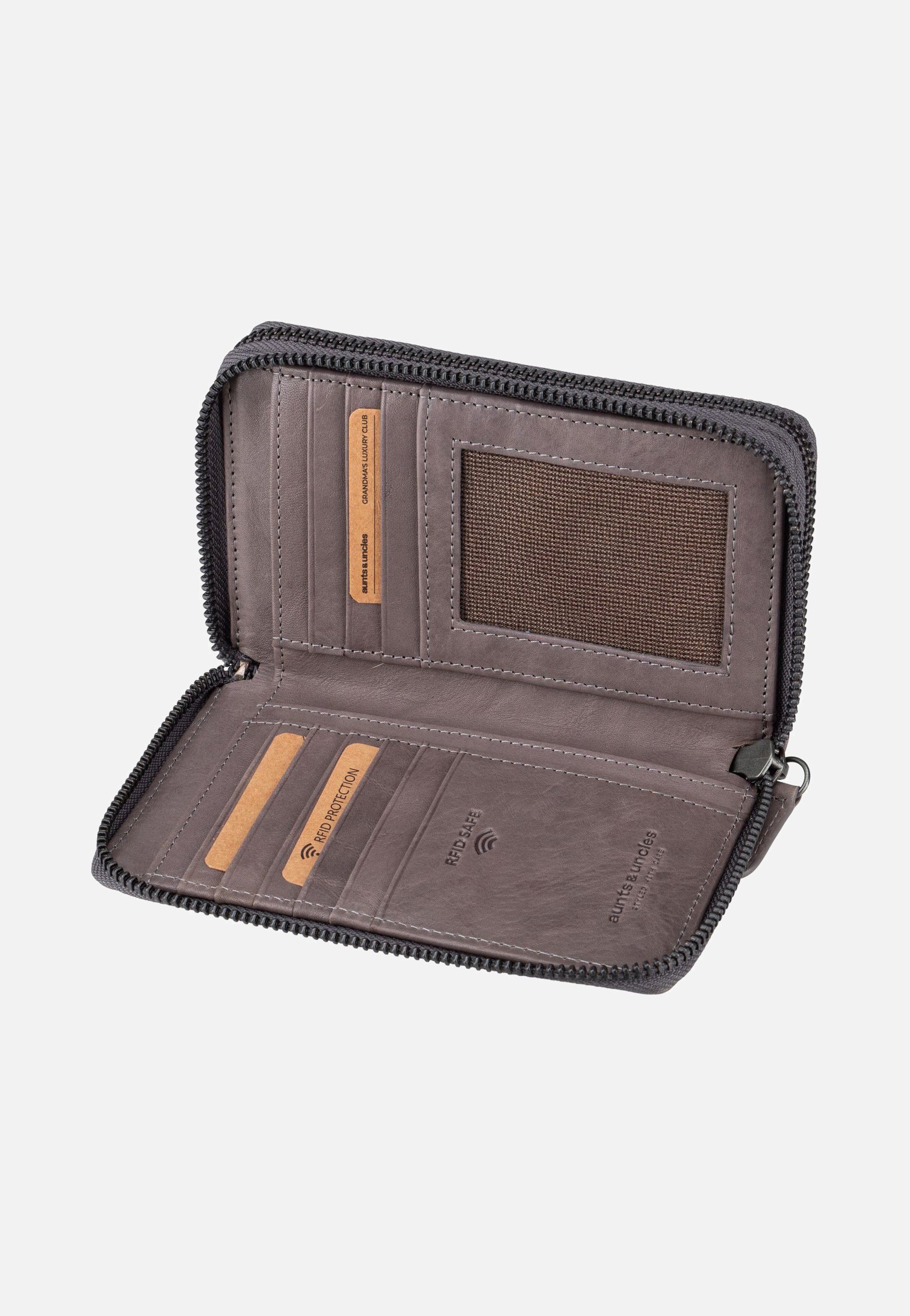aunts & uncles Betty Oyster Grey Wallet