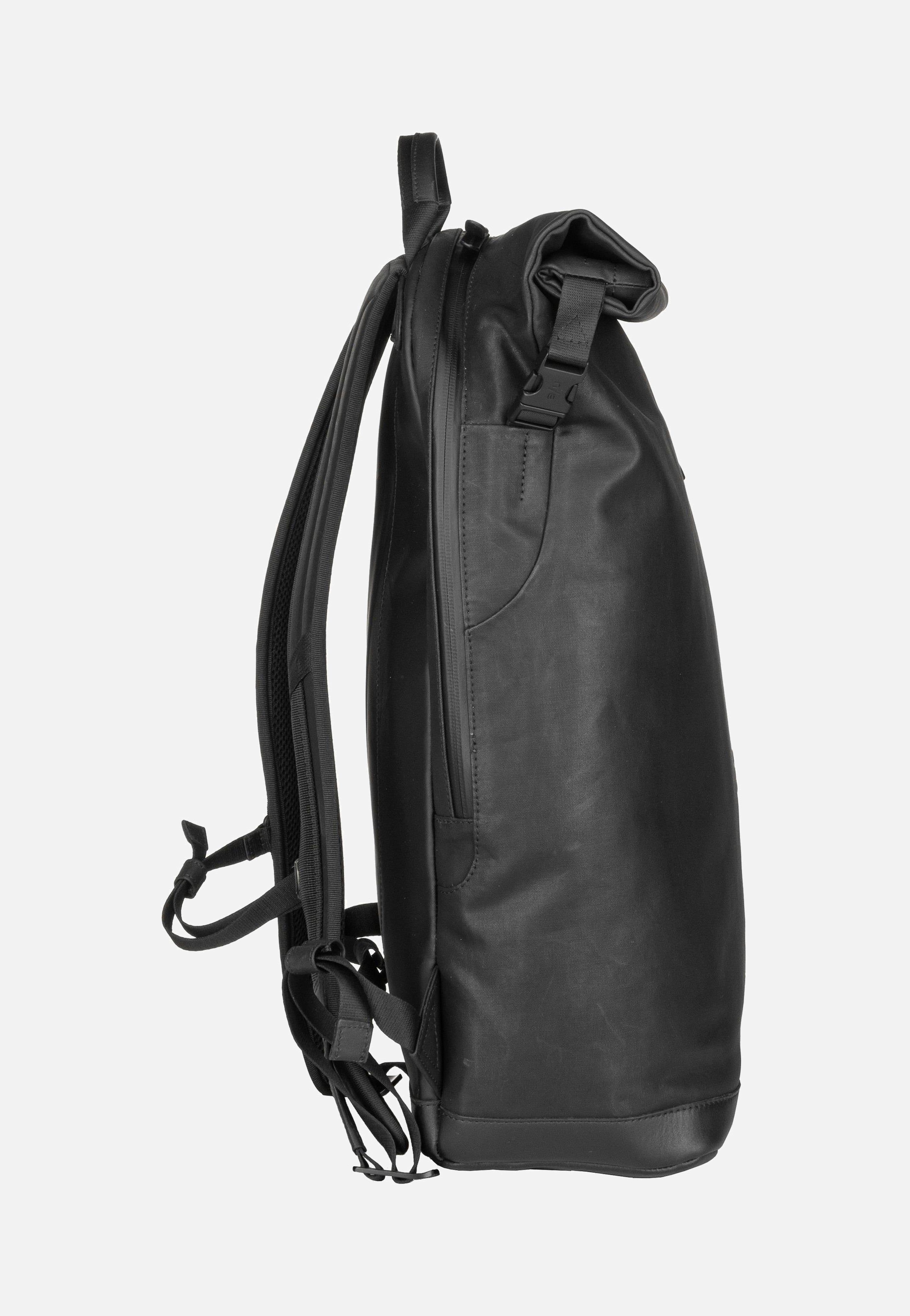 aunts & uncles - Matsuyama Black - Rolltop Backpack | Neutral-Image