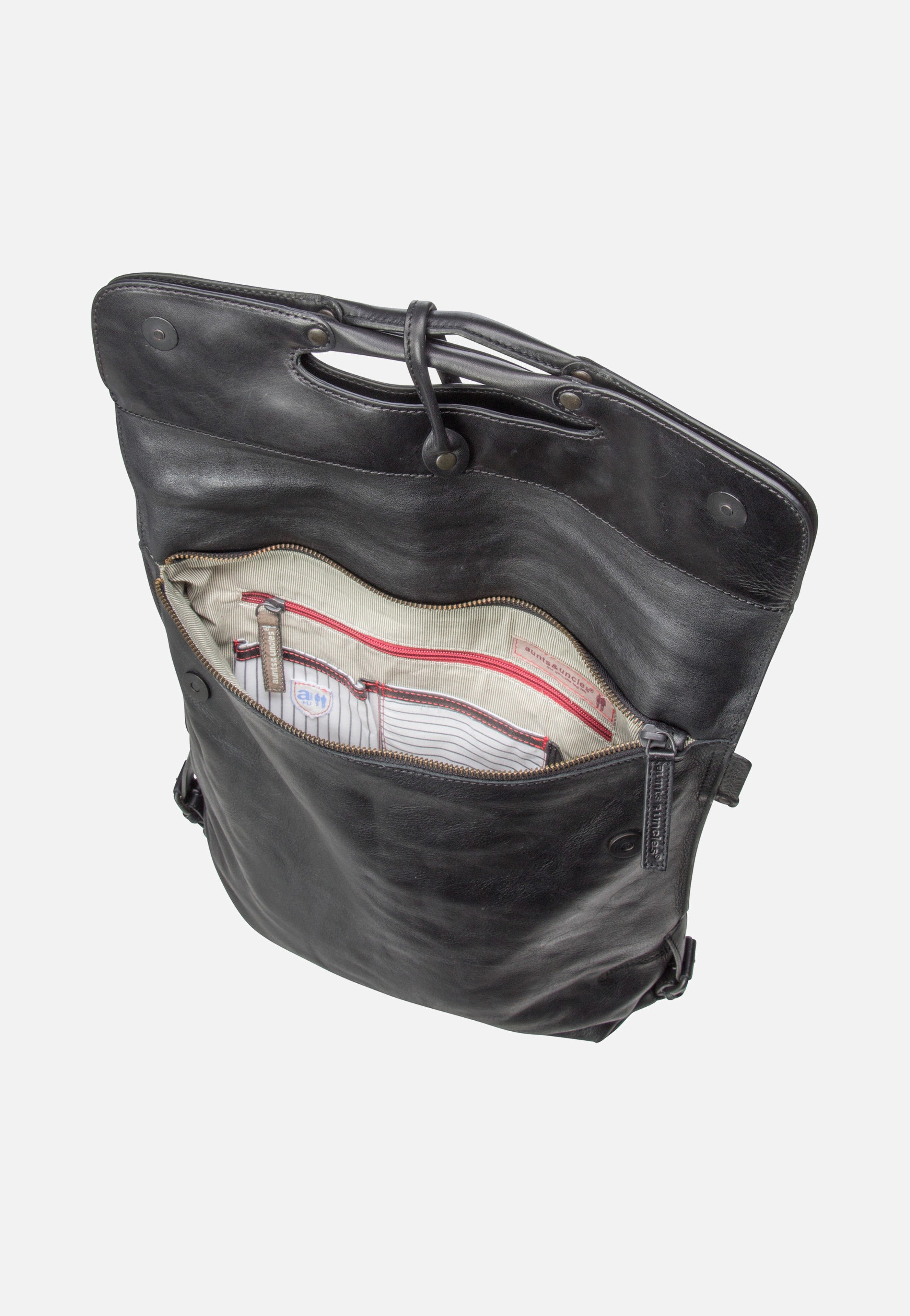 aunts & uncles Mrs. Apple Strudel Black Smoke Backpack