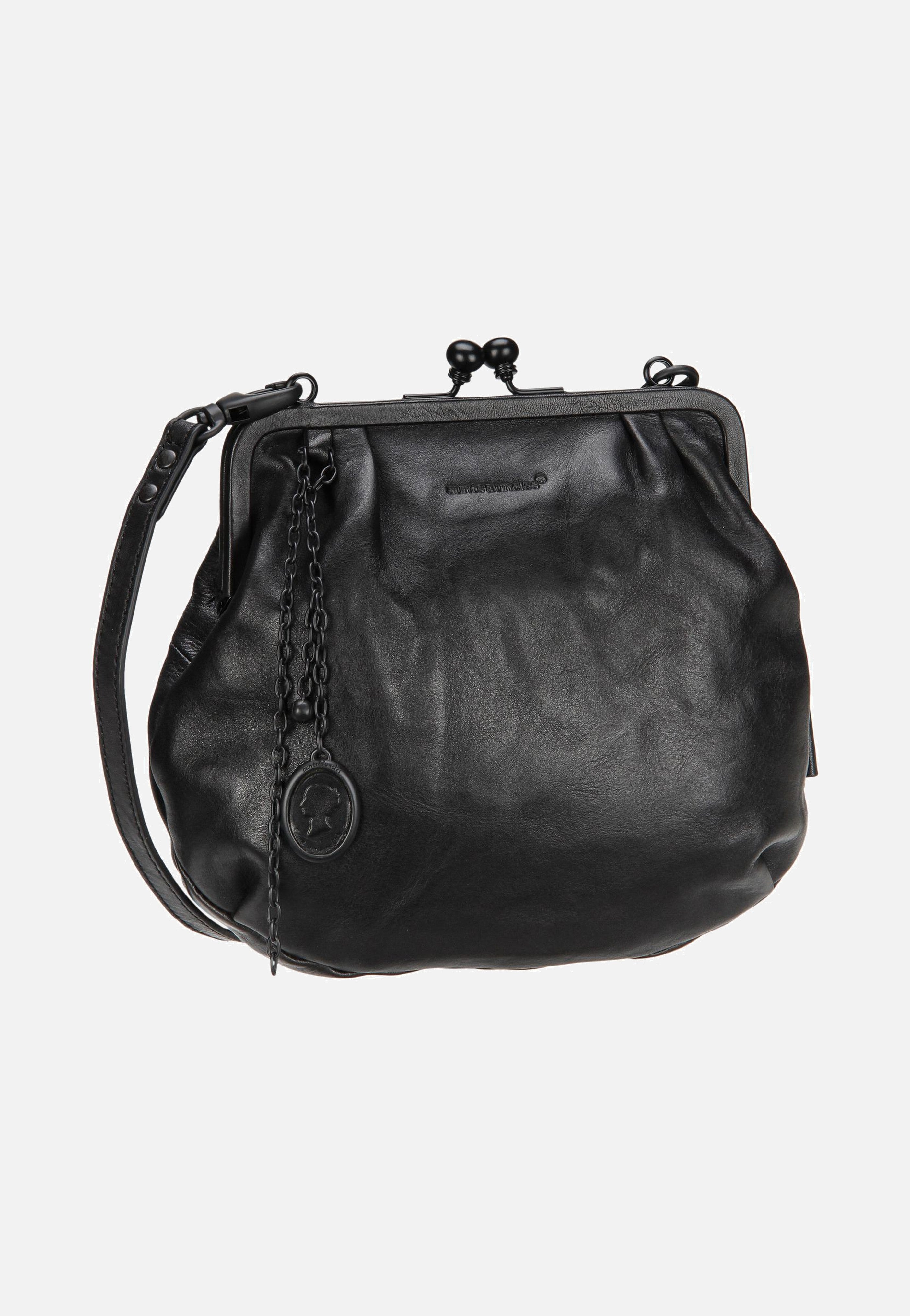 aunts & uncles Mrs. Fortune Cookie Black Smoke Pouch Bag