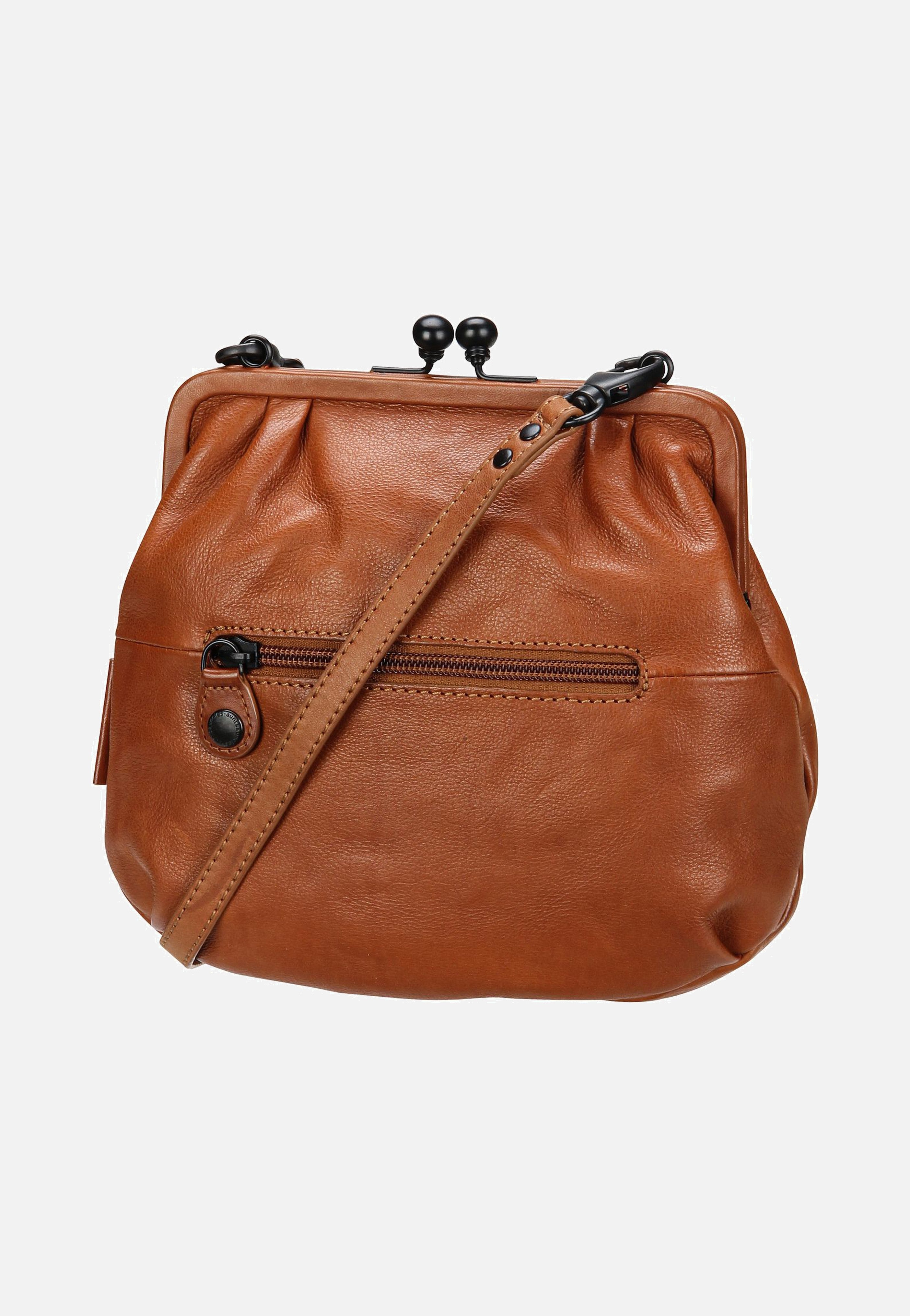 aunts & uncles Mrs. Fortune Cookie Caramel Pouch Bag