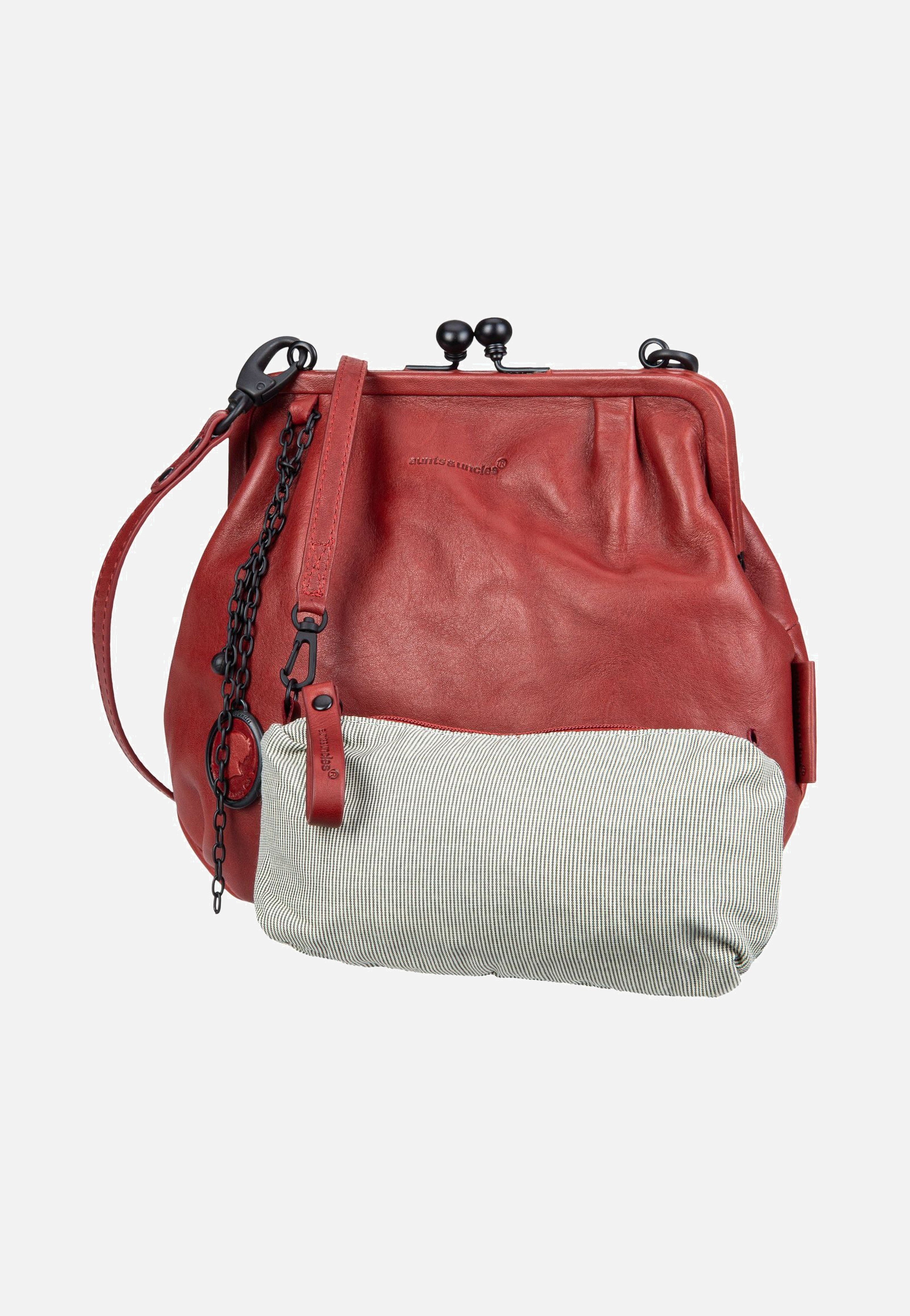 aunts & uncles Mrs. Fortune Cookie Intense Rust Pouch Bag