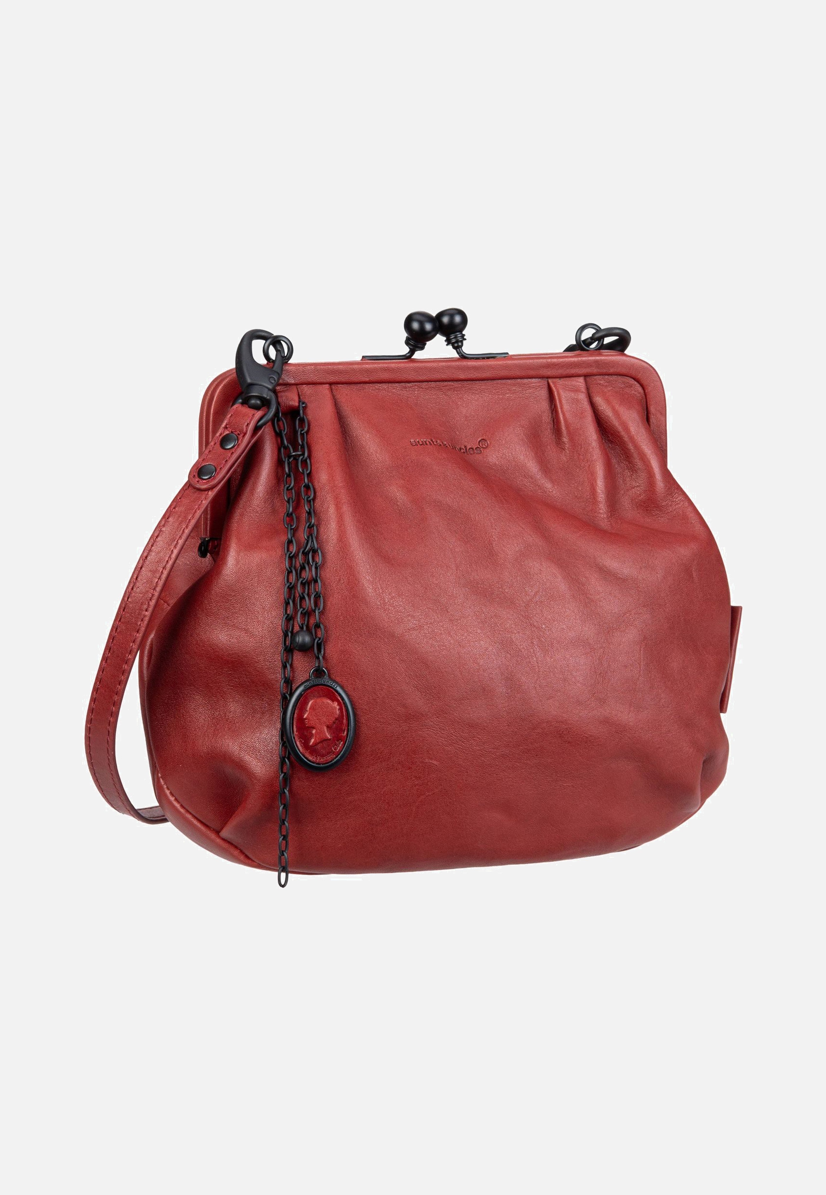 aunts & uncles Mrs. Fortune Cookie Intense Rust Pouch Bag