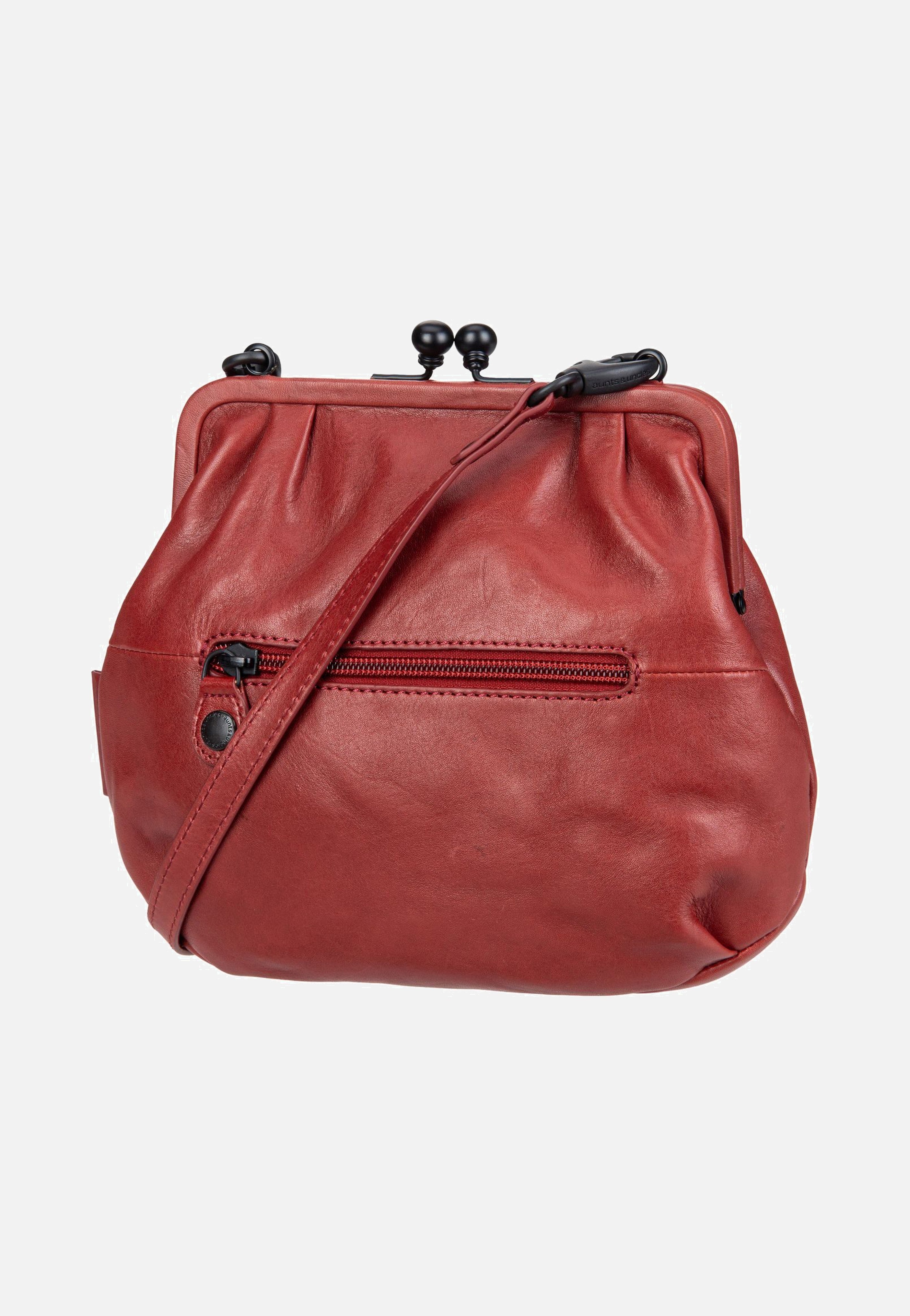 aunts & uncles Mrs. Fortune Cookie Intense Rust Pouch Bag