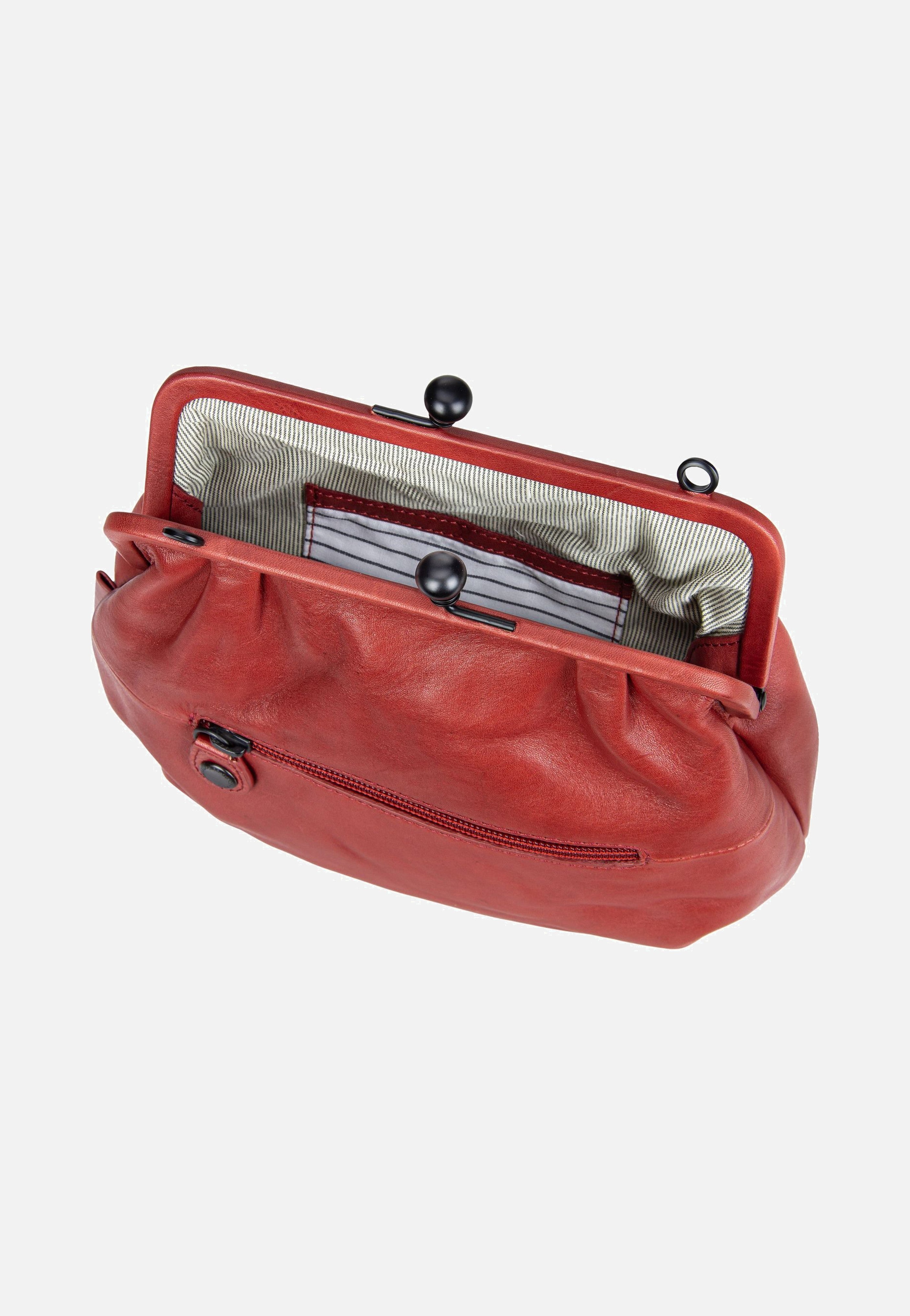 aunts & uncles Mrs. Fortune Cookie Intense Rust Pouch Bag