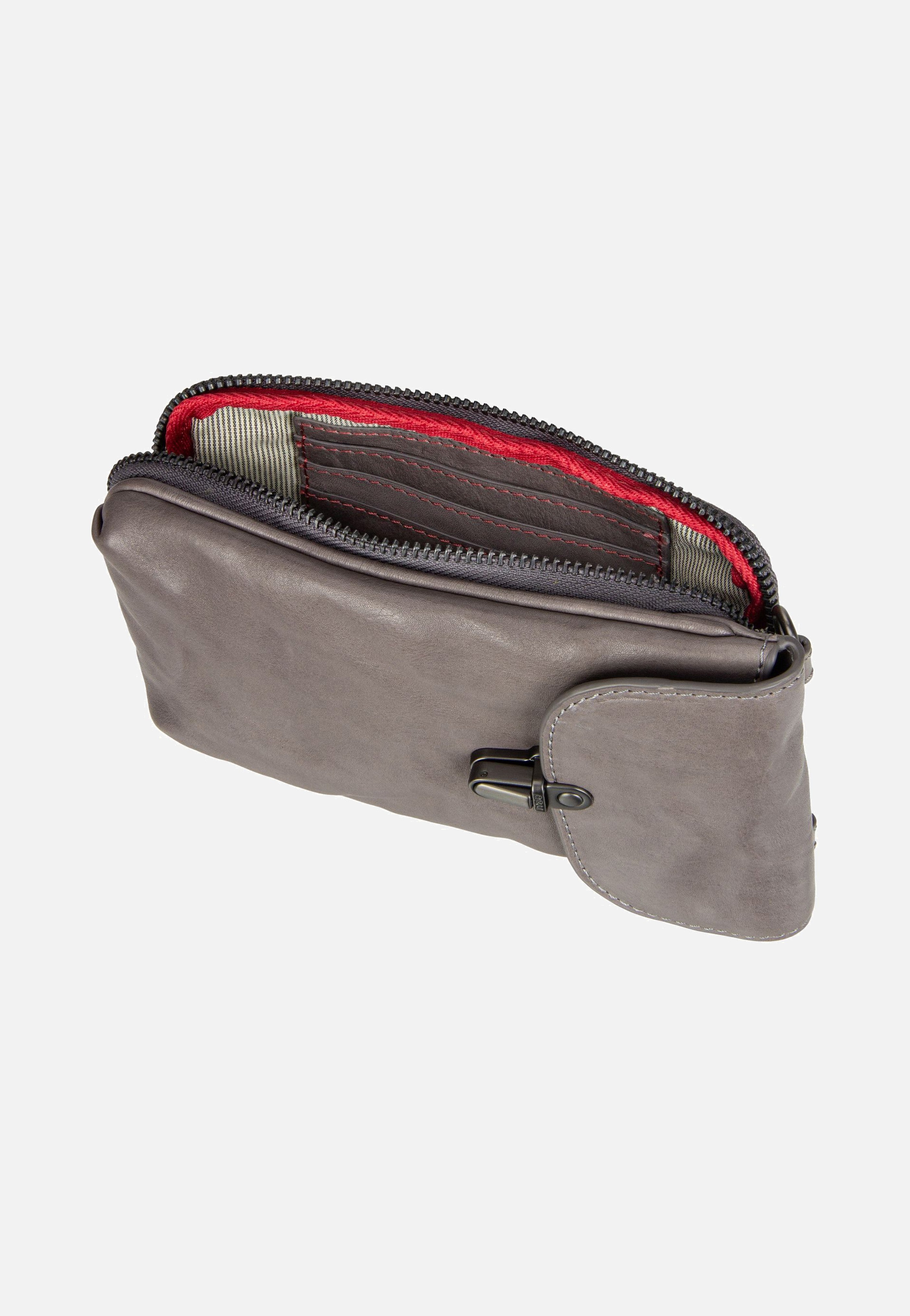 aunts & uncles Mrs. Lemon Twist Oyster Grey Phone Pouch