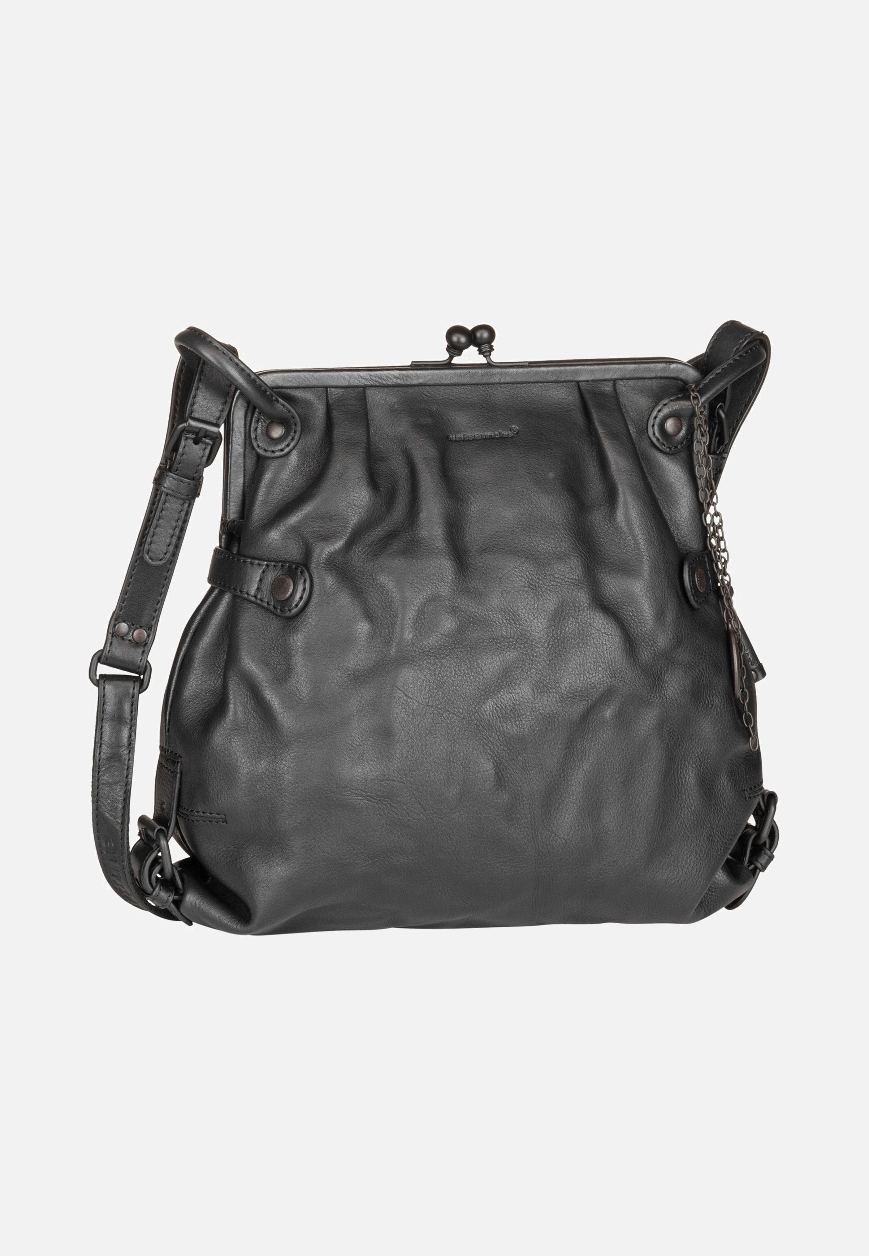 aunts & uncles - Mrs. Tea Cake Black Smoke - Hobo Bag | Women-Image