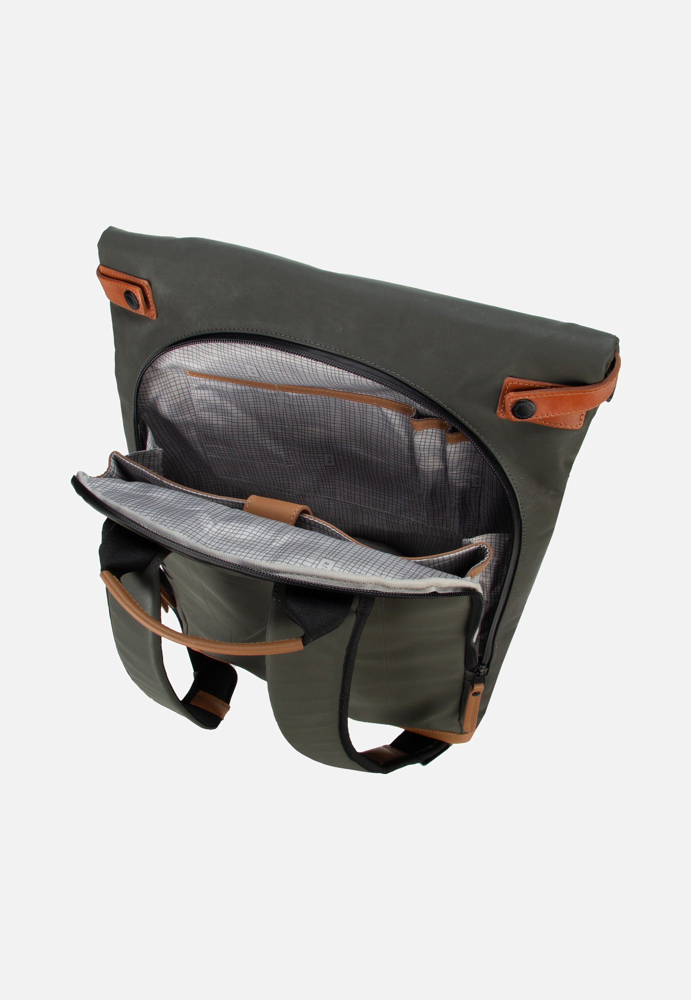 aunts & uncles Osaka Gravity Grey Rolltop Backpack