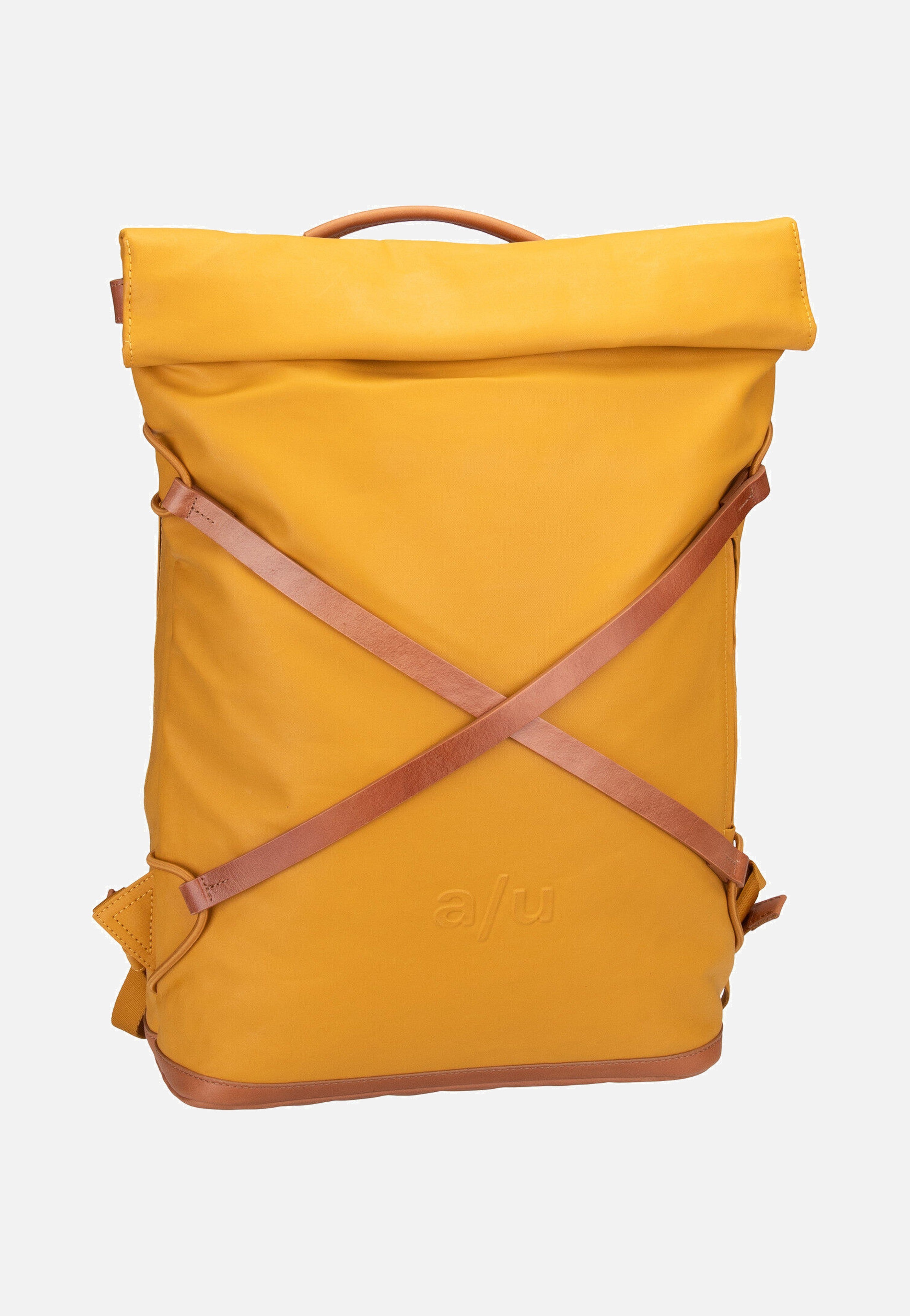 aunts & uncles - Osaka Mustard - Rolltop Backpack | Neutral-Image