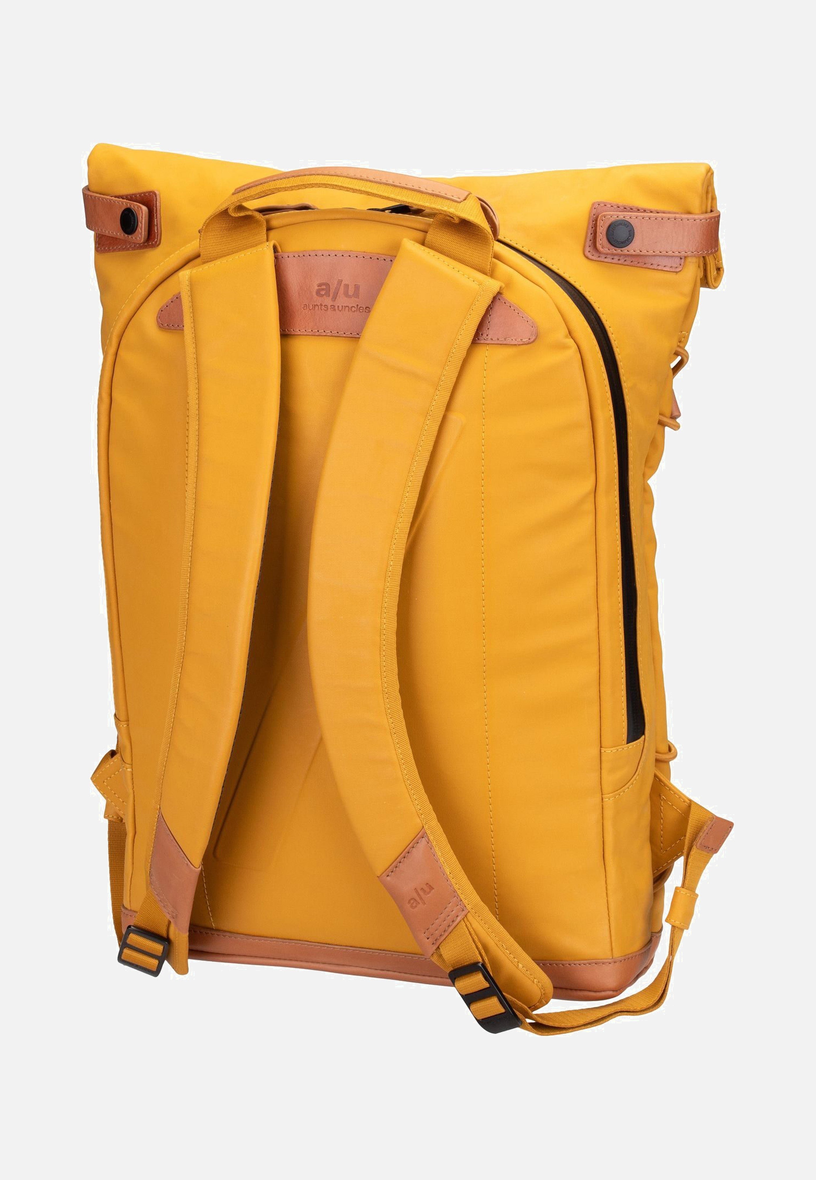 aunts & uncles - Osaka Mustard - Rolltop Backpack | Neutral-Image