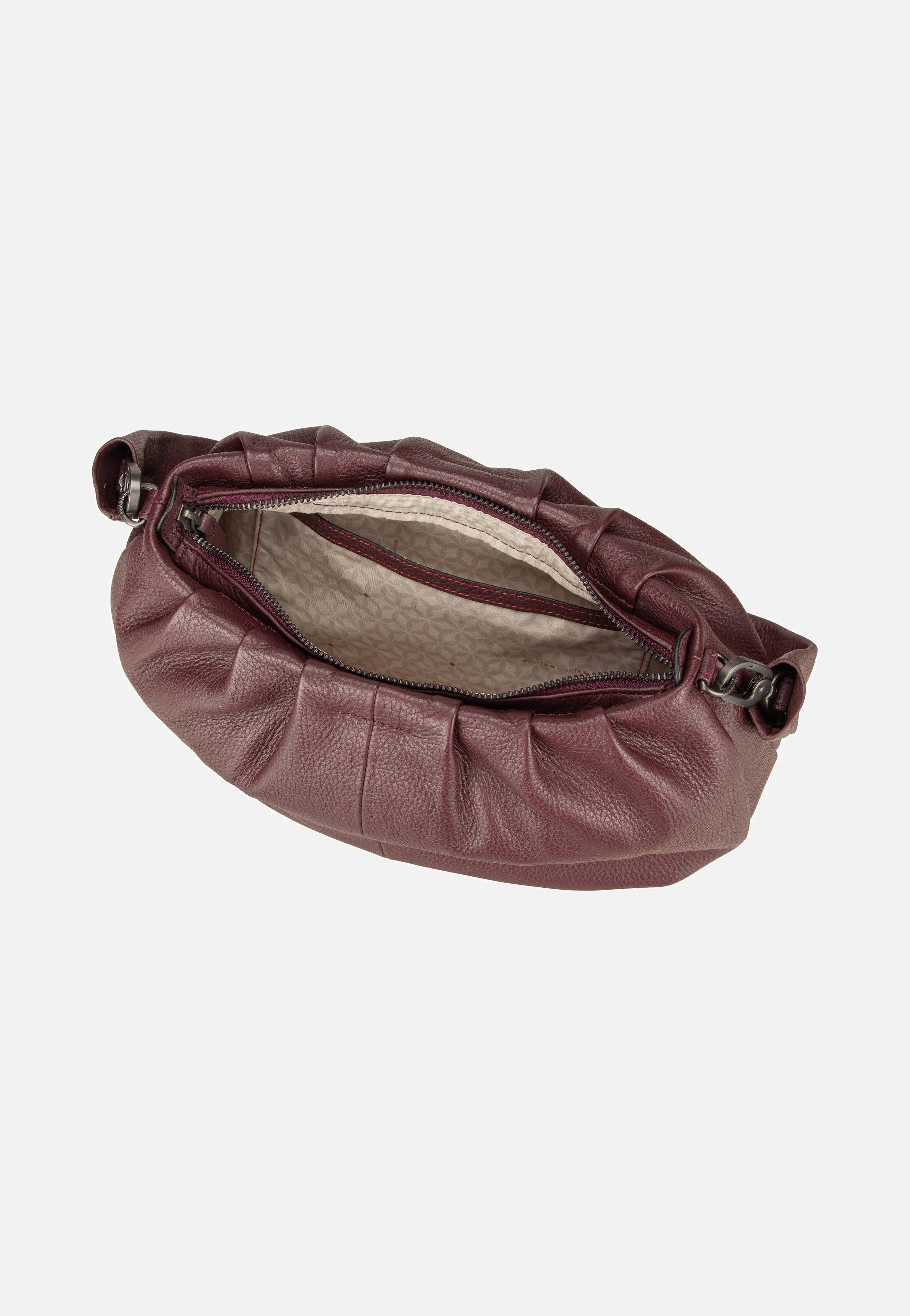 aunts & uncles Pearl Merlot Shoulder Bag