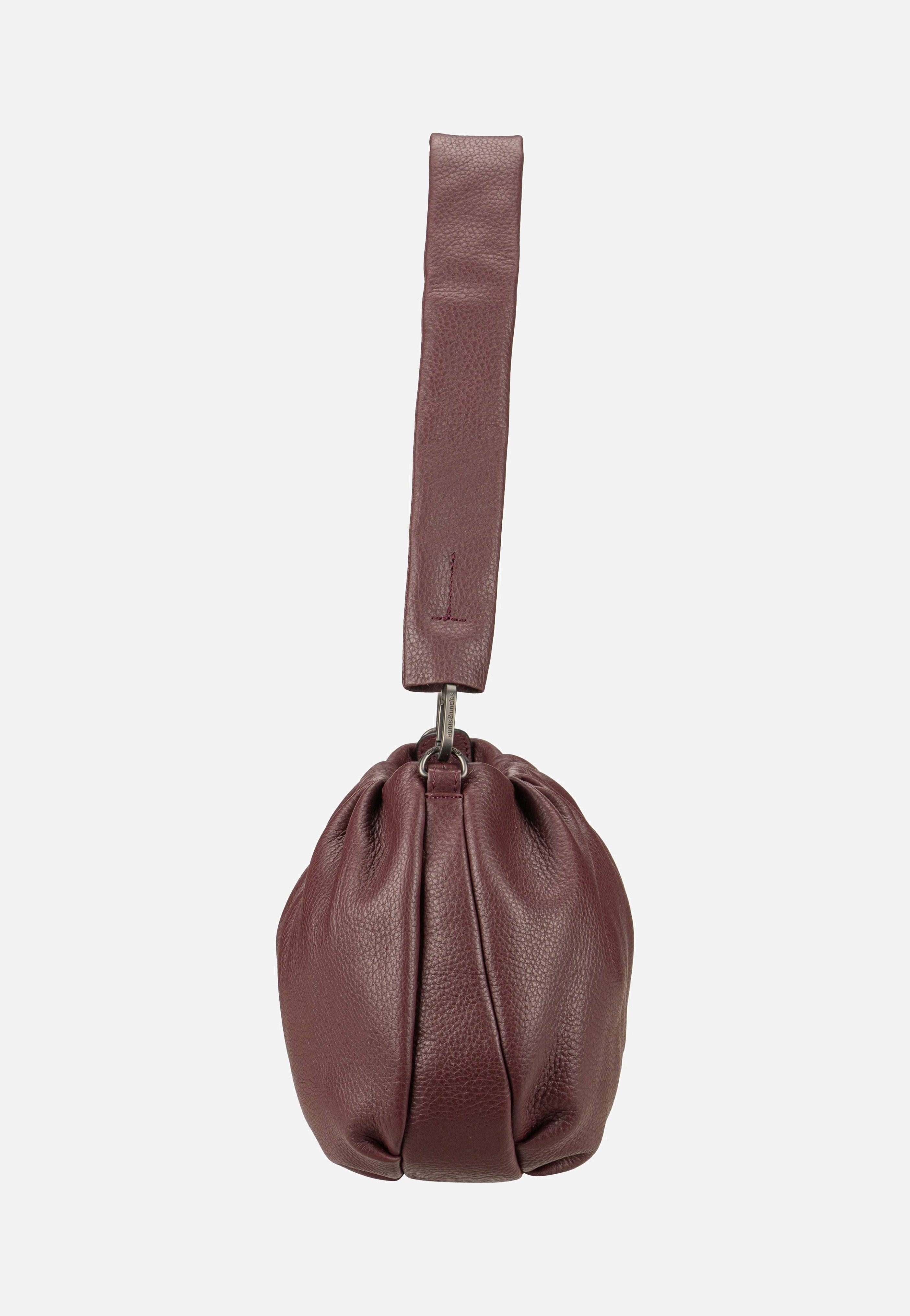 aunts & uncles Pearl Merlot Shoulder Bag