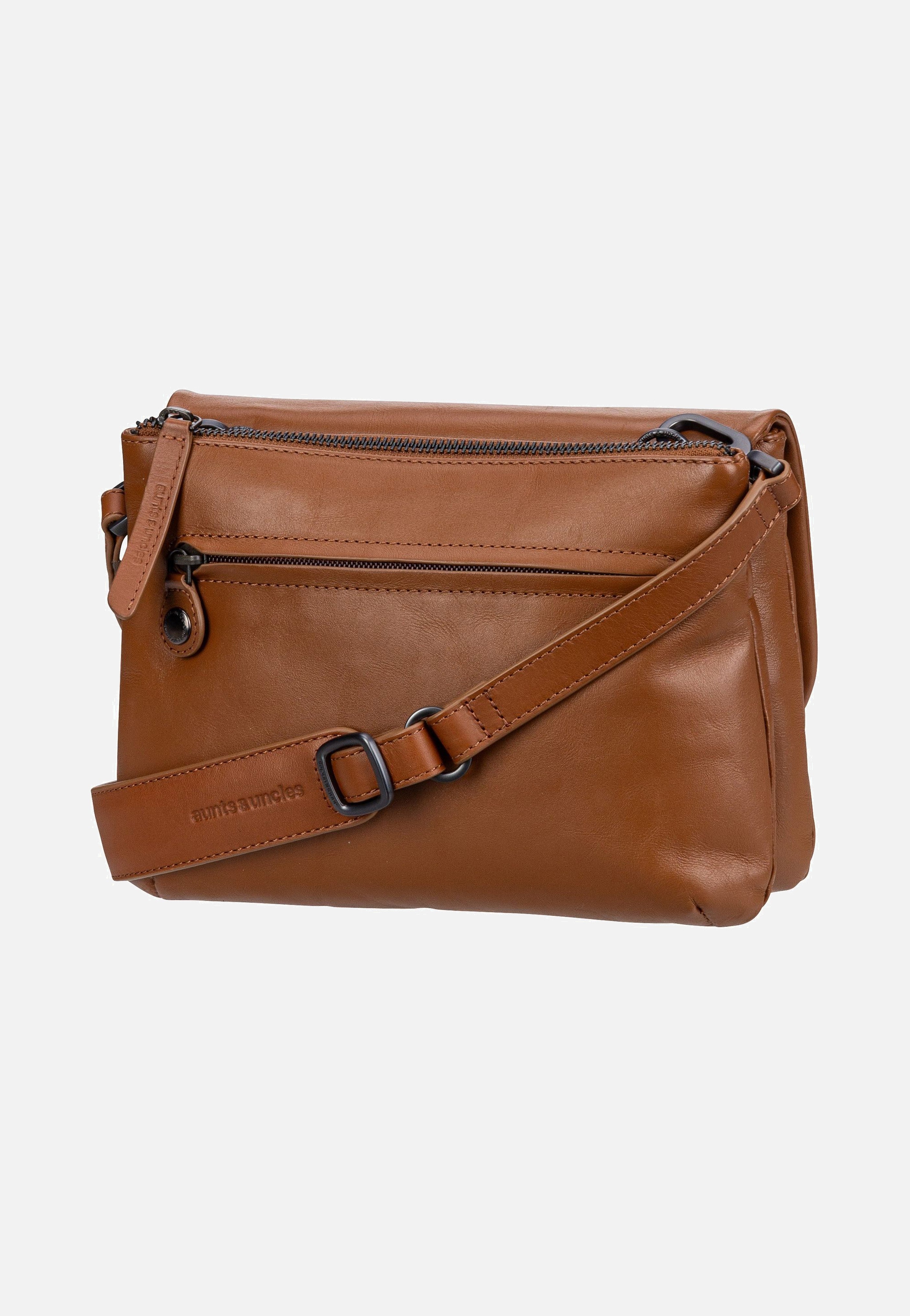 aunts & uncles Pepino Cognac Crossbody Bag