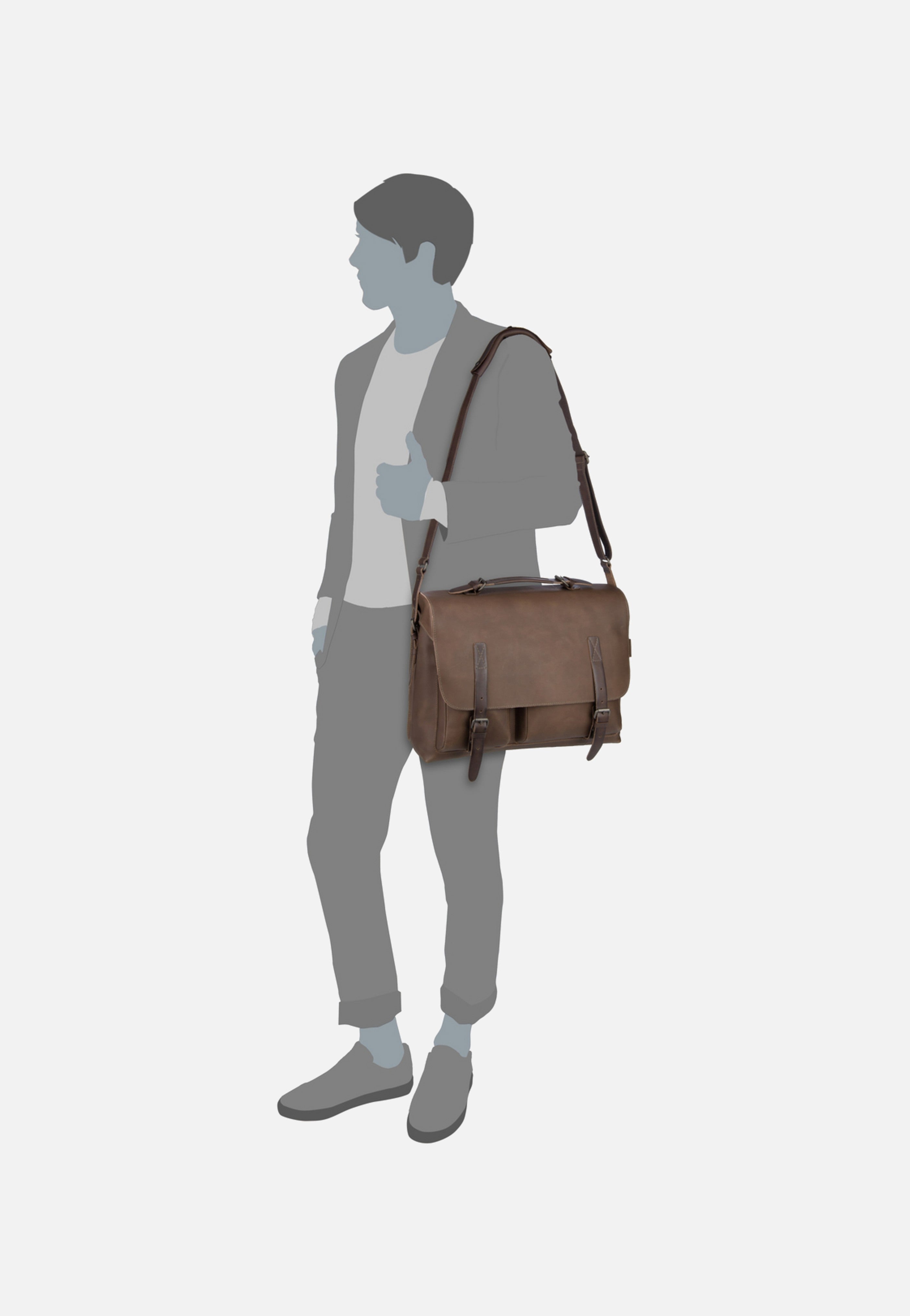 aunts & uncles - Teachers Pet Hazelnut - Briefcase | Men-Image