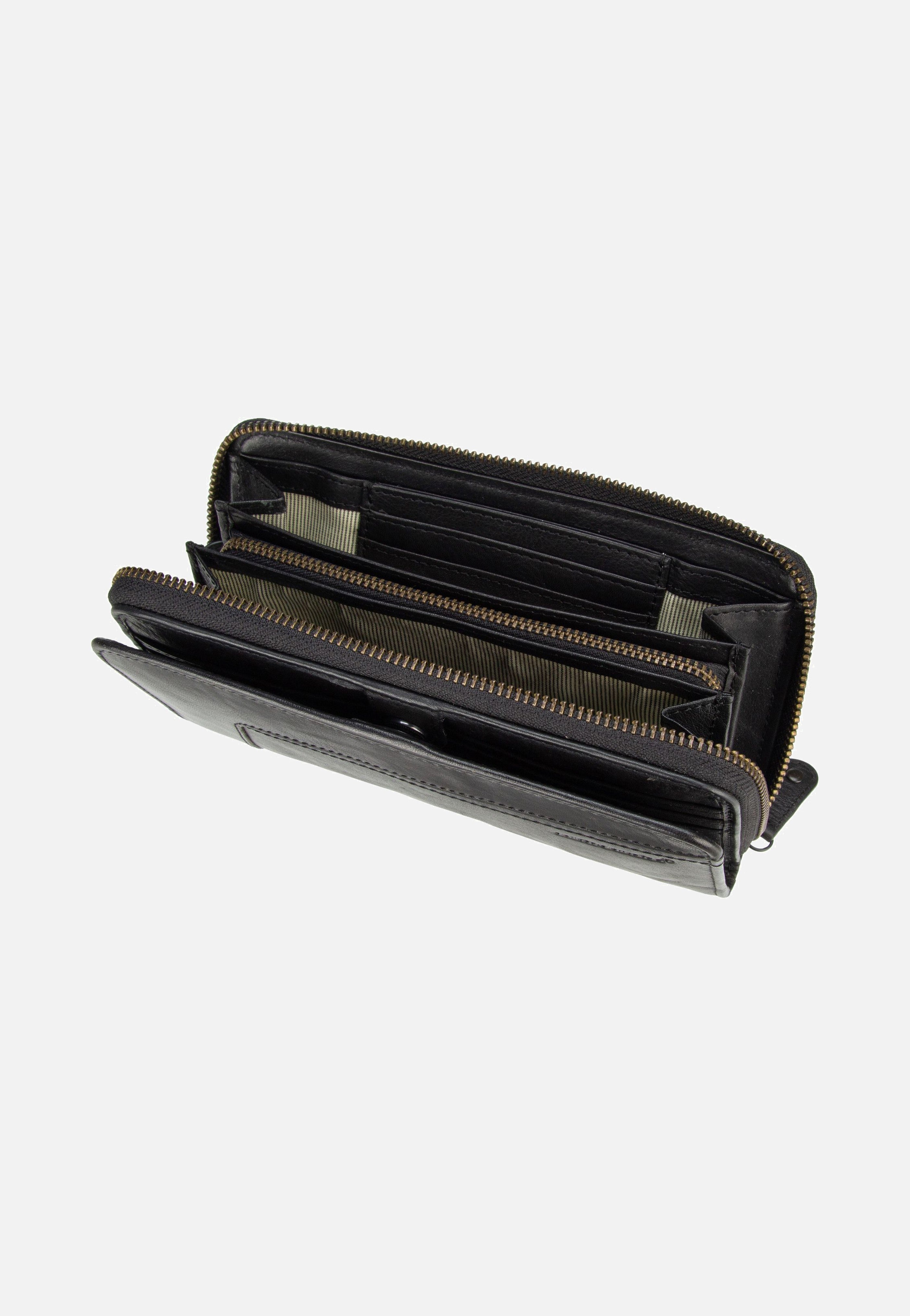 aunts & uncles Tilda Black Smoke Wallet