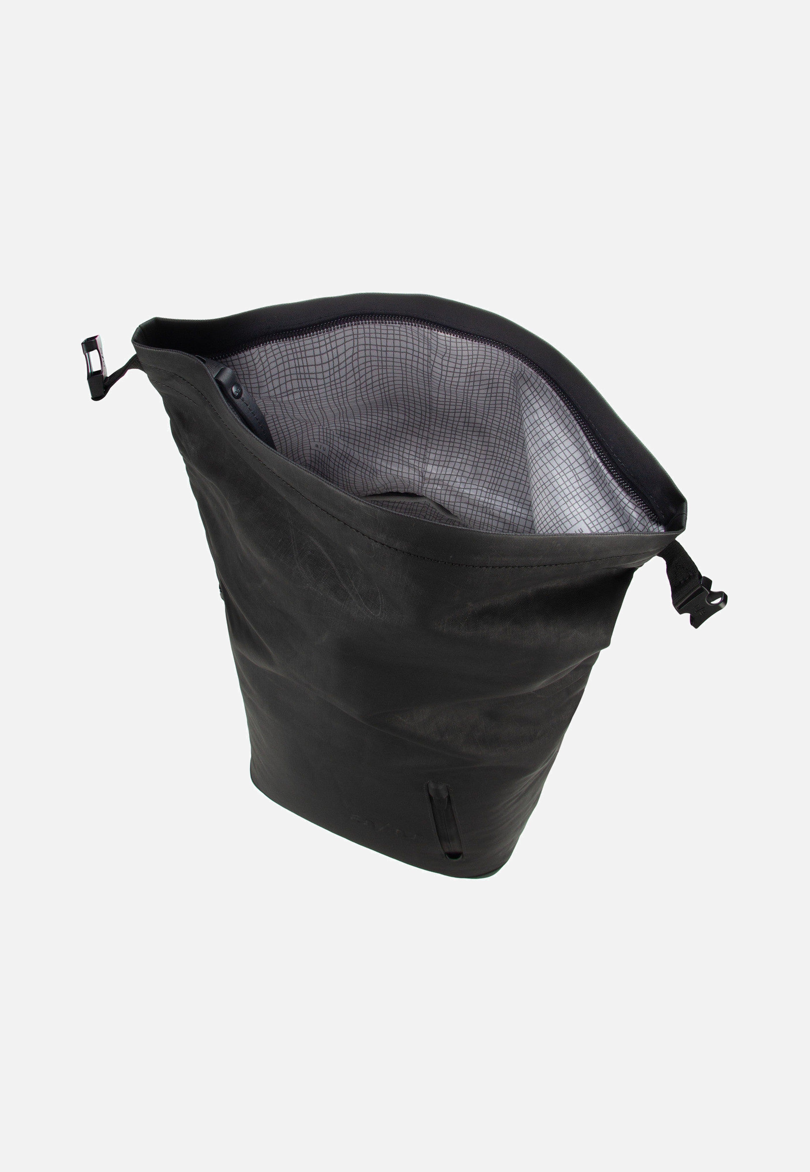 aunts & uncles Tokio Black Rolltop Backpack