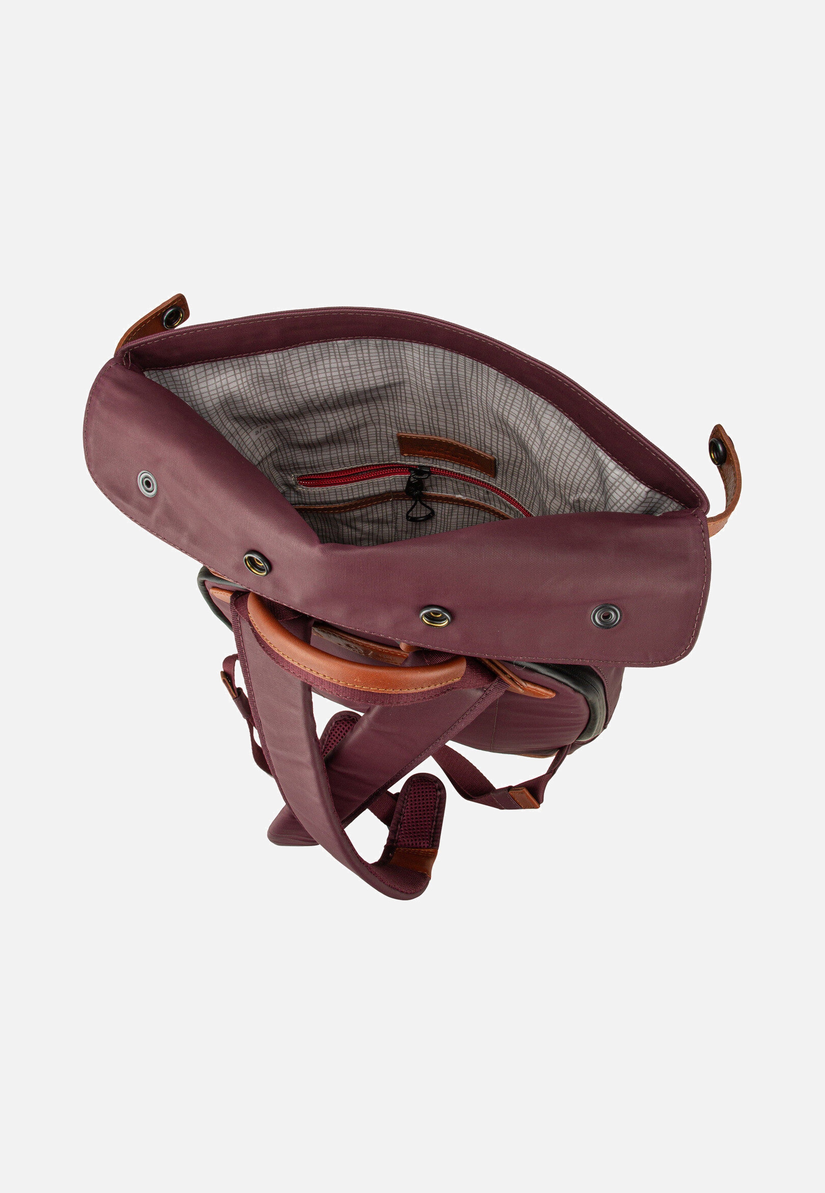 aunts & uncles - Wakayama Cherry Laquer - Rolltop Backpack | Neutral-Image
