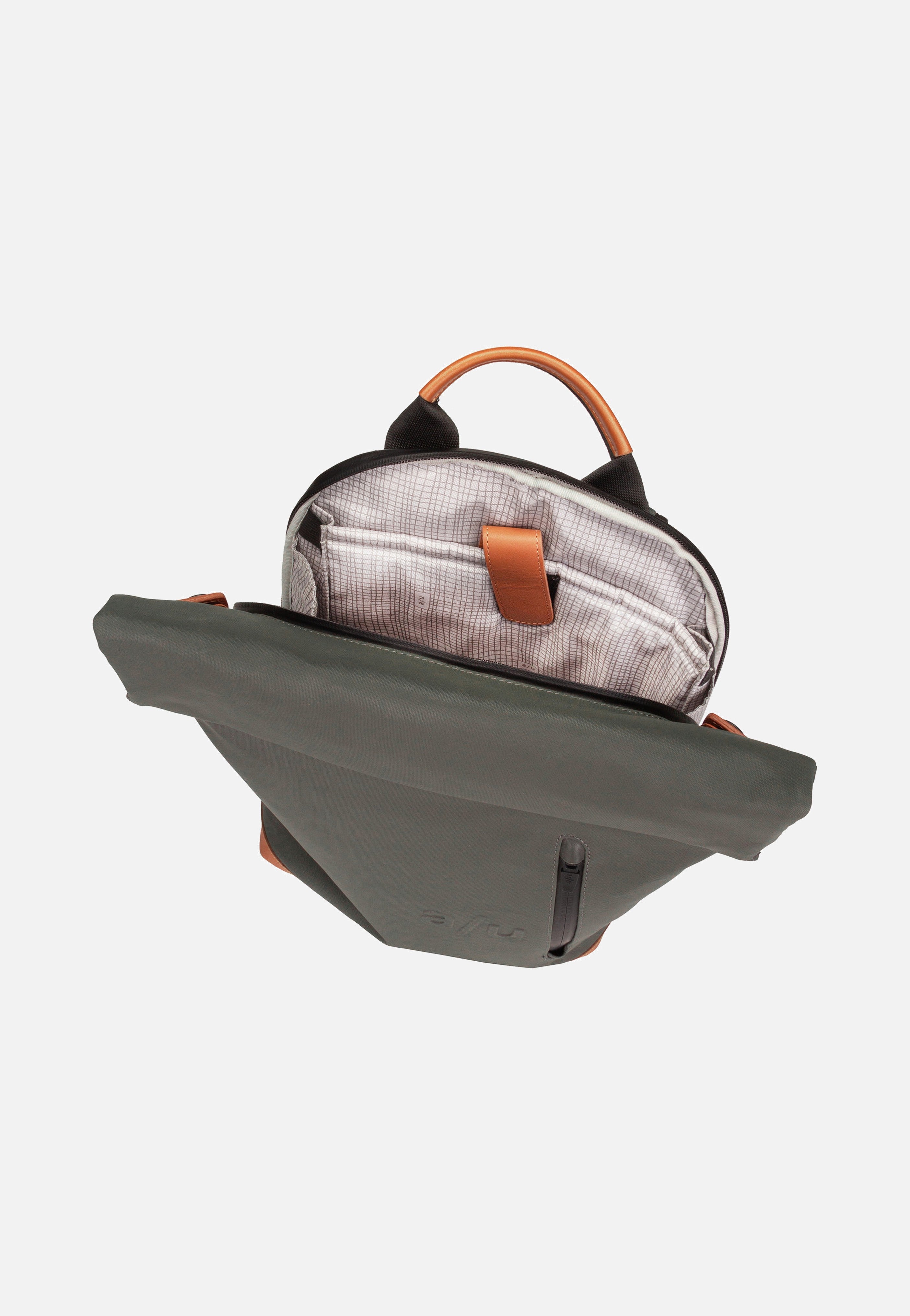 aunts & uncles - Wakayama Gravity Grey - Rolltop Backpack | Neutral-Image