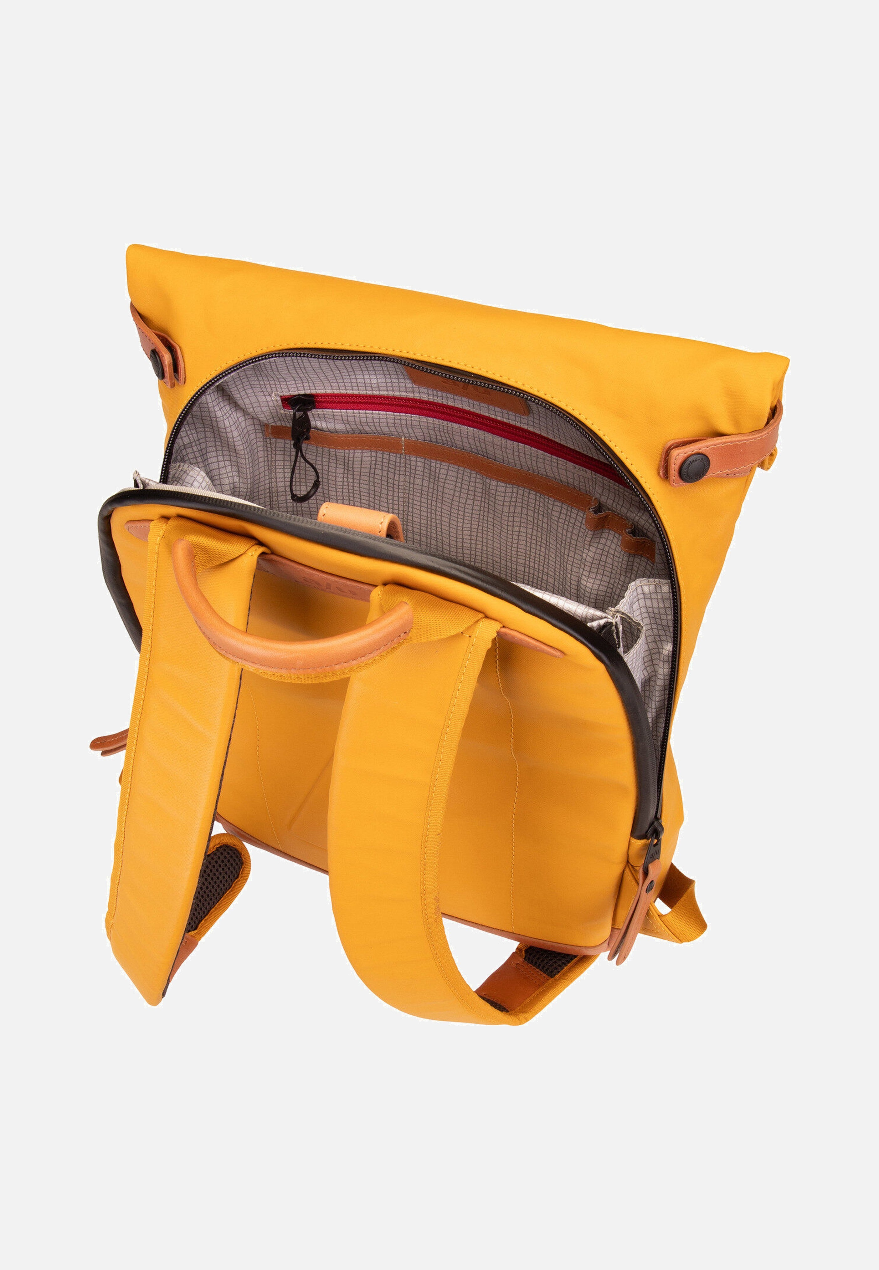 aunts & uncles - Wakayama Mustard - Rolltop Backpack | Neutral-Image