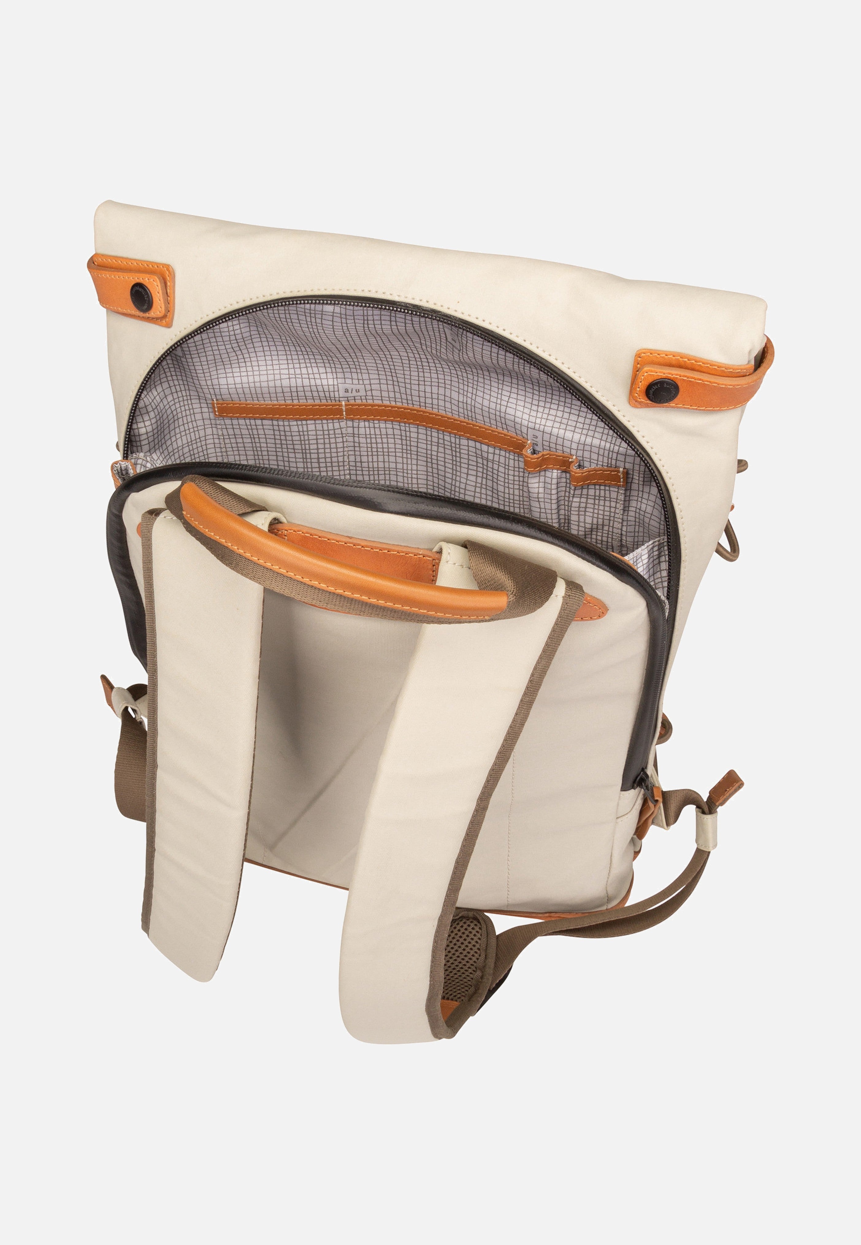 aunts & uncles - Yokohama Dust - Rolltop Backpack | Neutral-Image