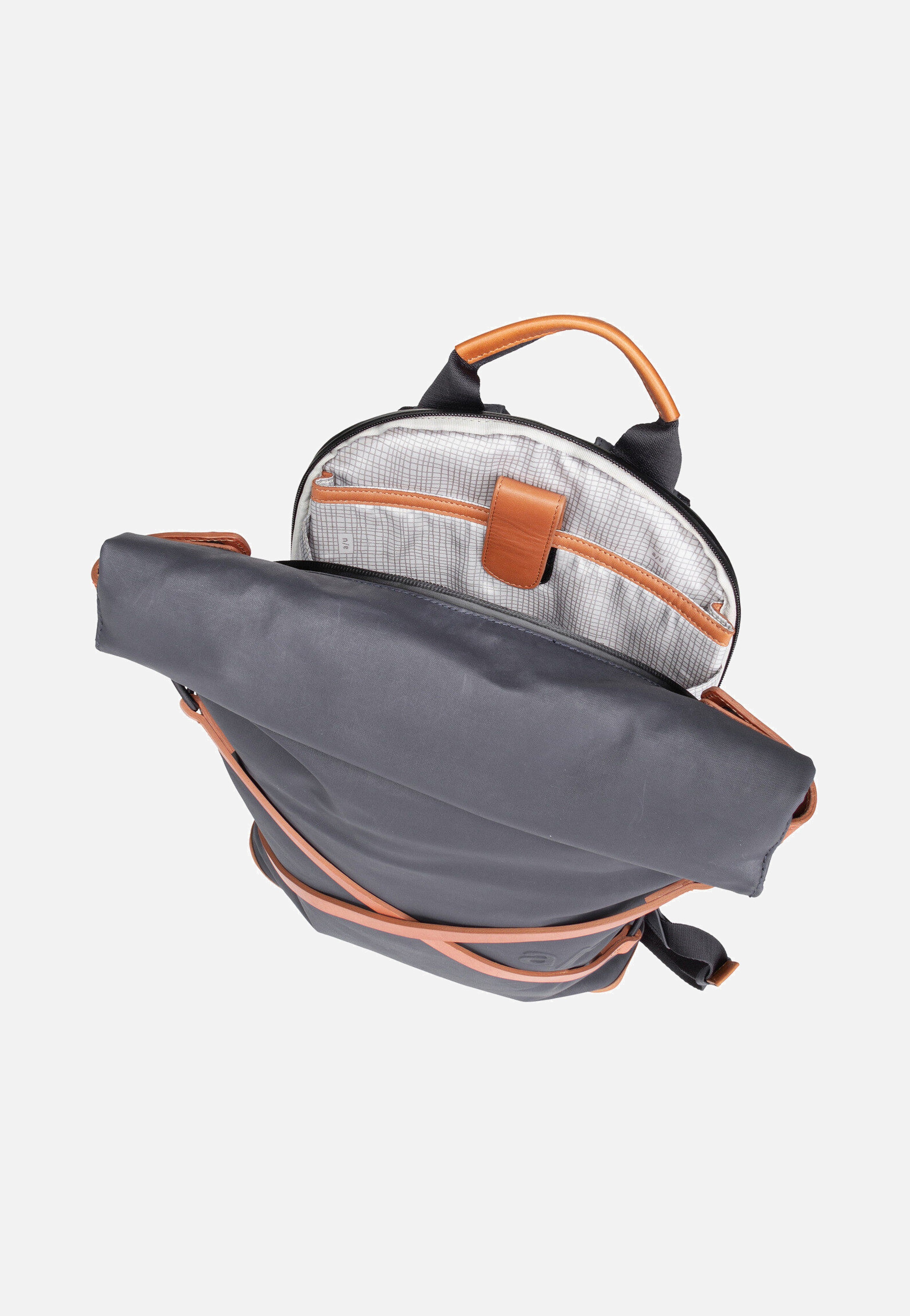 aunts & uncles - Yokohama Night Blue - Rolltop Backpack | Neutral-Image