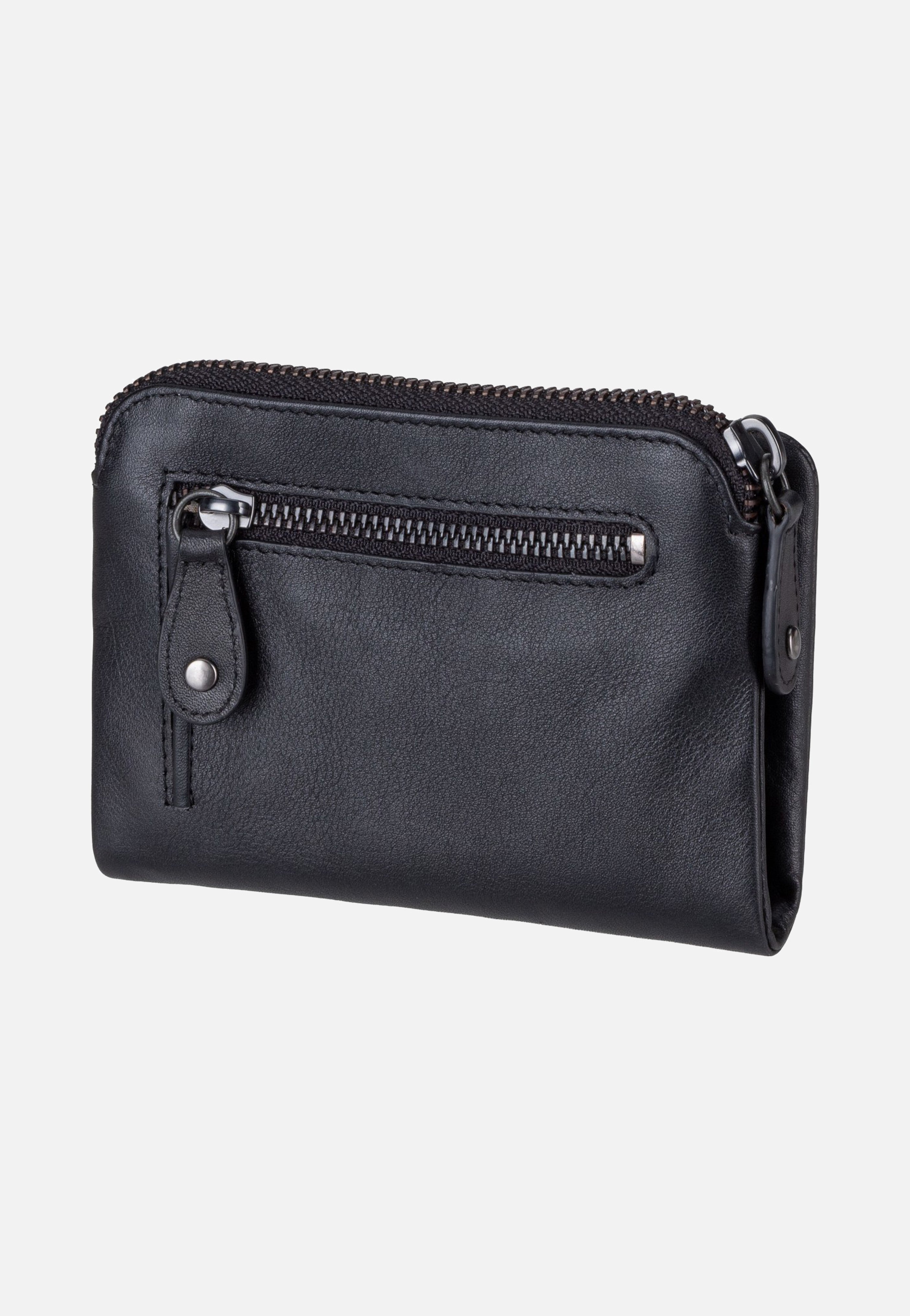 aunts & uncles Cherry Jet Black Wallet