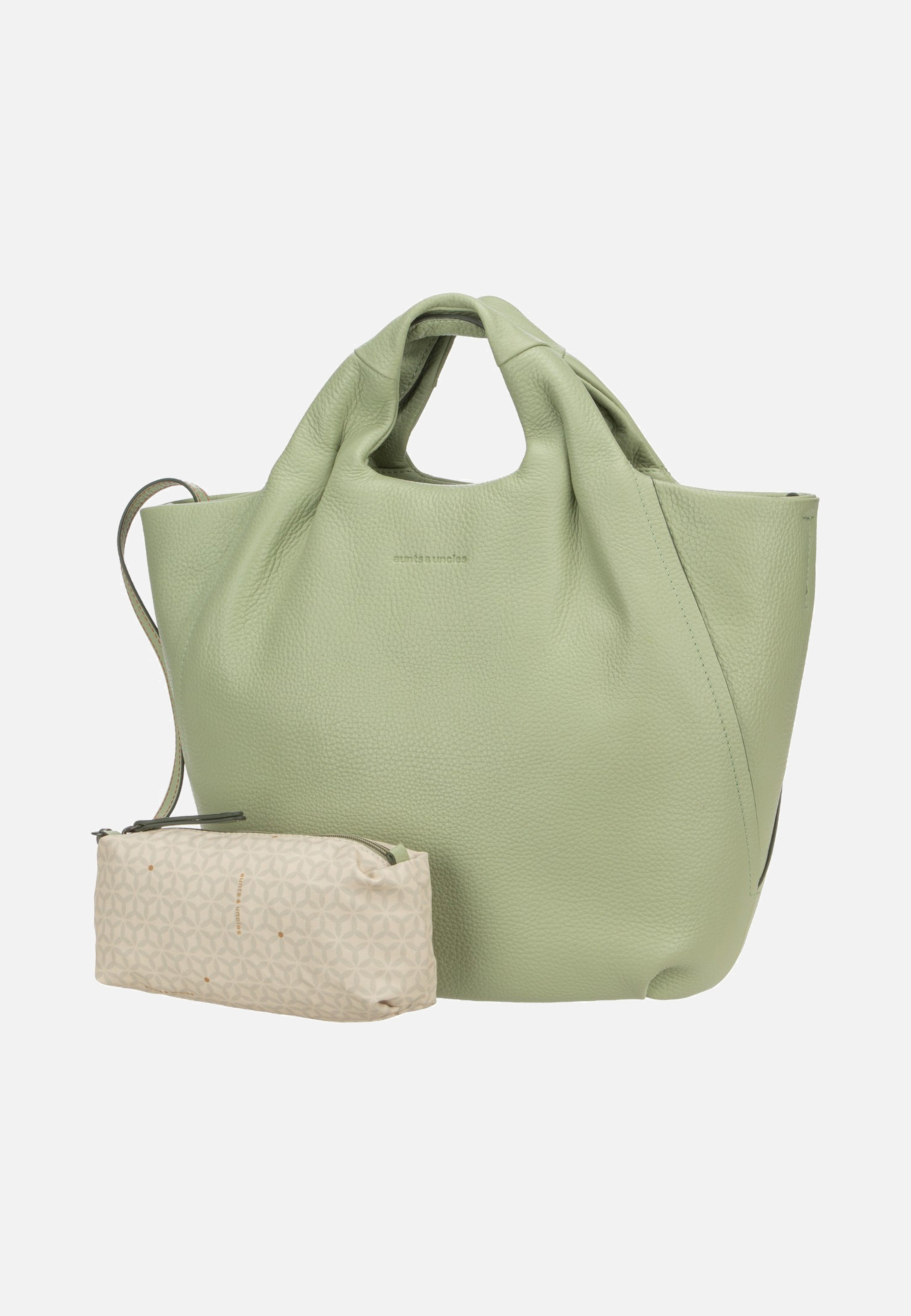 aunts & uncles Dearie Green Tea Handle Bag