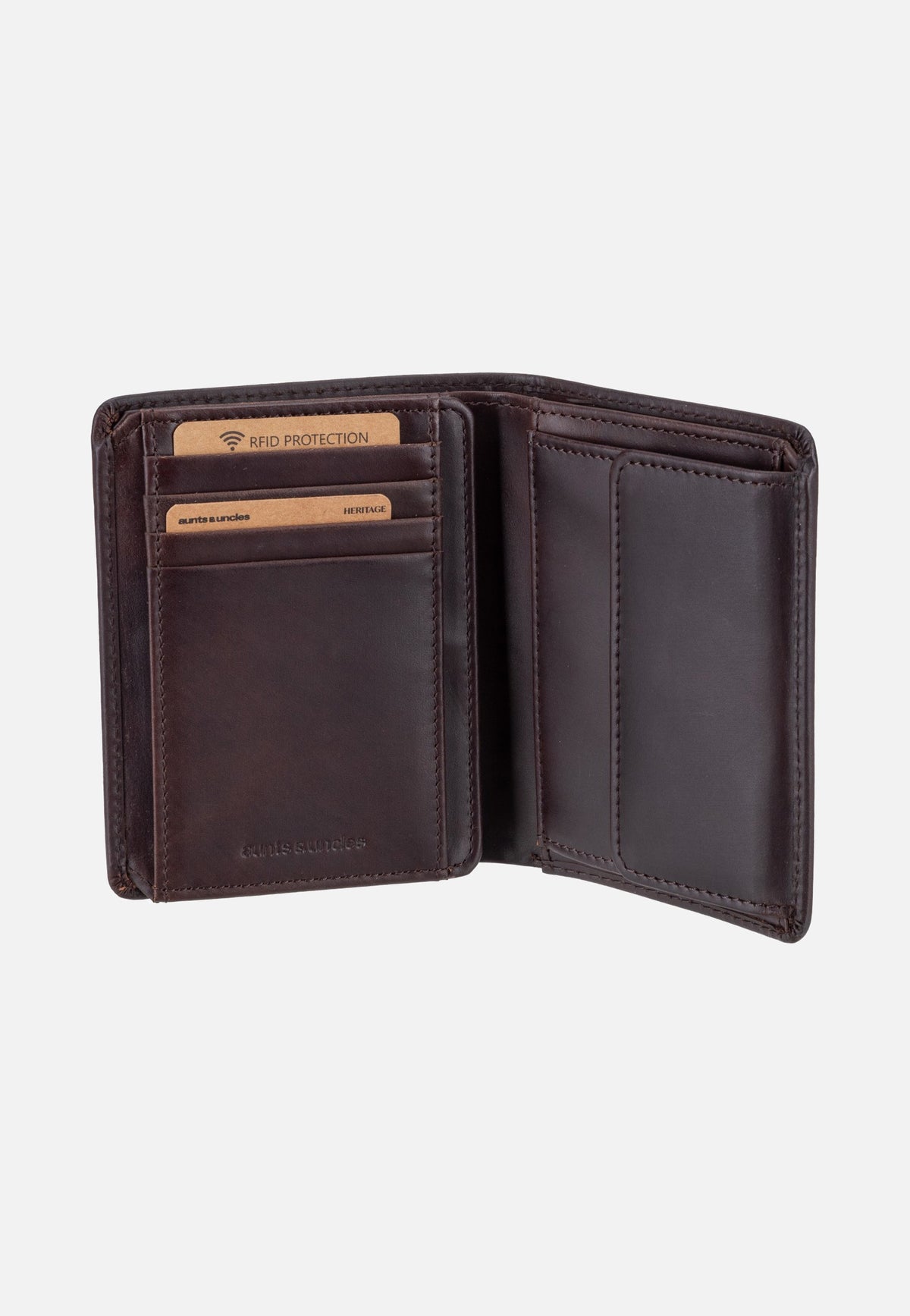 aunts & uncles Duke Dark Brown Wallet