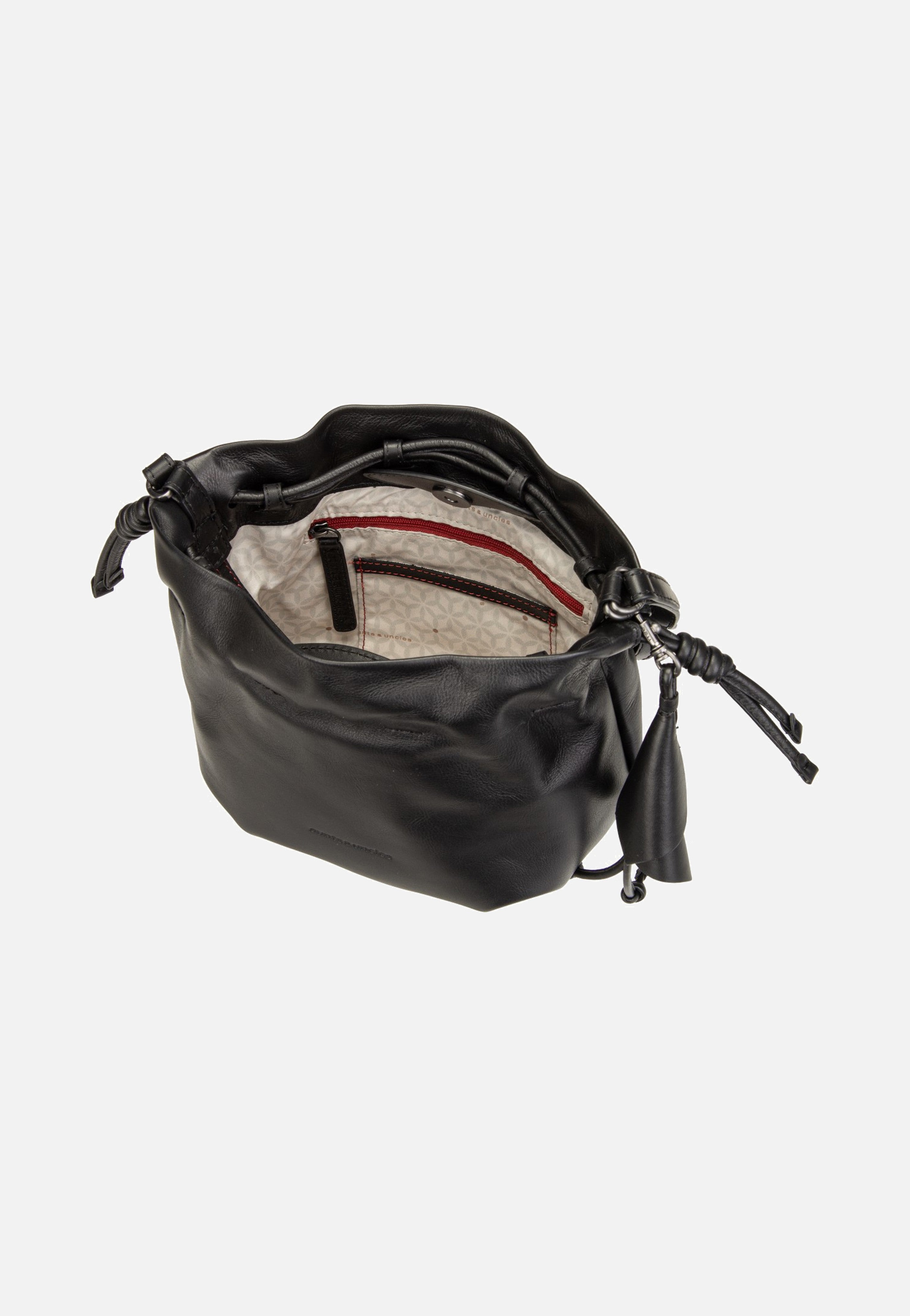 aunts & uncles - Fleur Jet Black - Bucket Bag | Women-Image